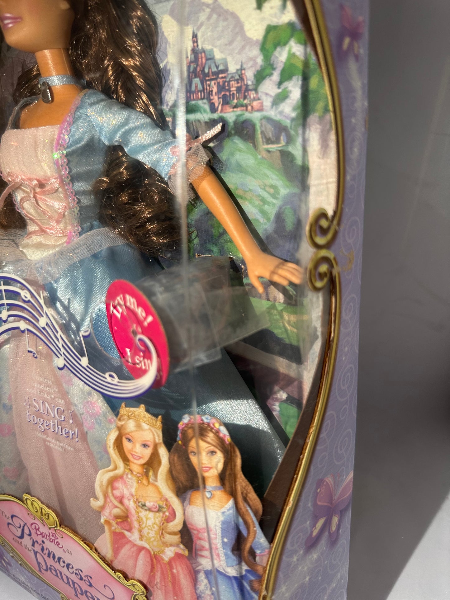 Barbie princess and the pauper Erika doll English version made in China