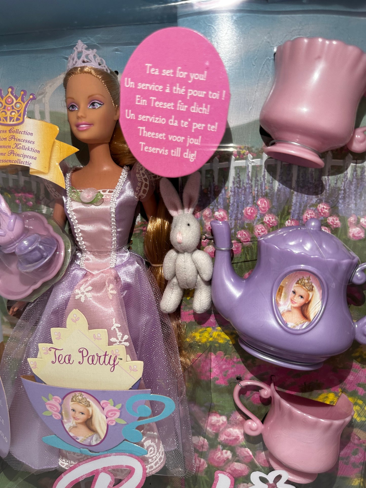 Barbie tea party Rapunzel NIB