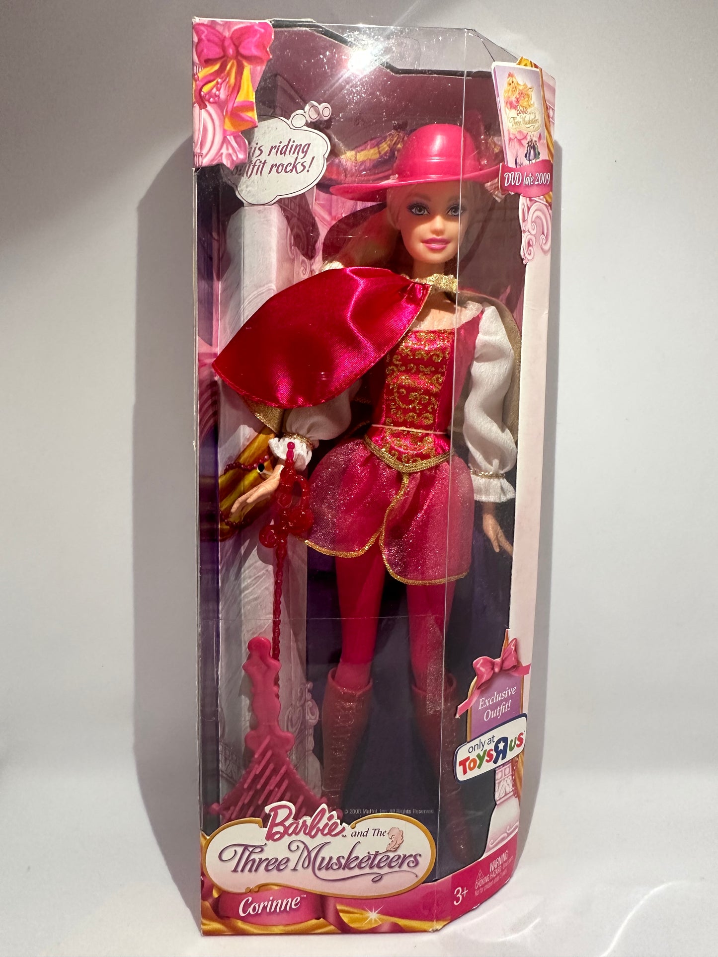 Barbie and the three musketeers Corinne 2009 rare