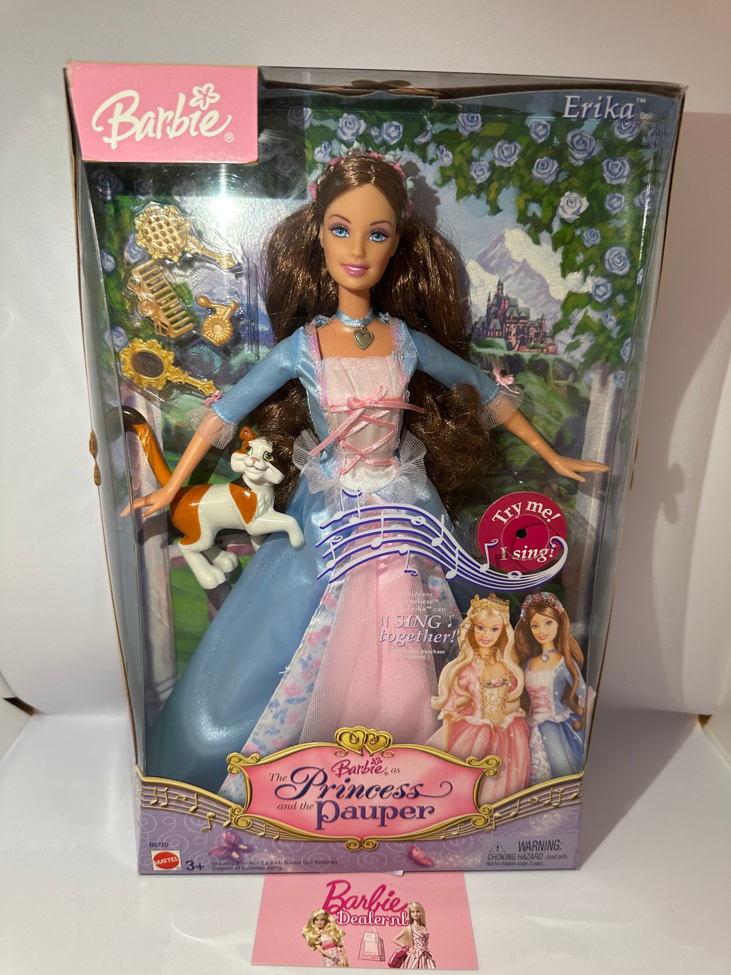 Barbie princess and the pauper Erika 2004 English