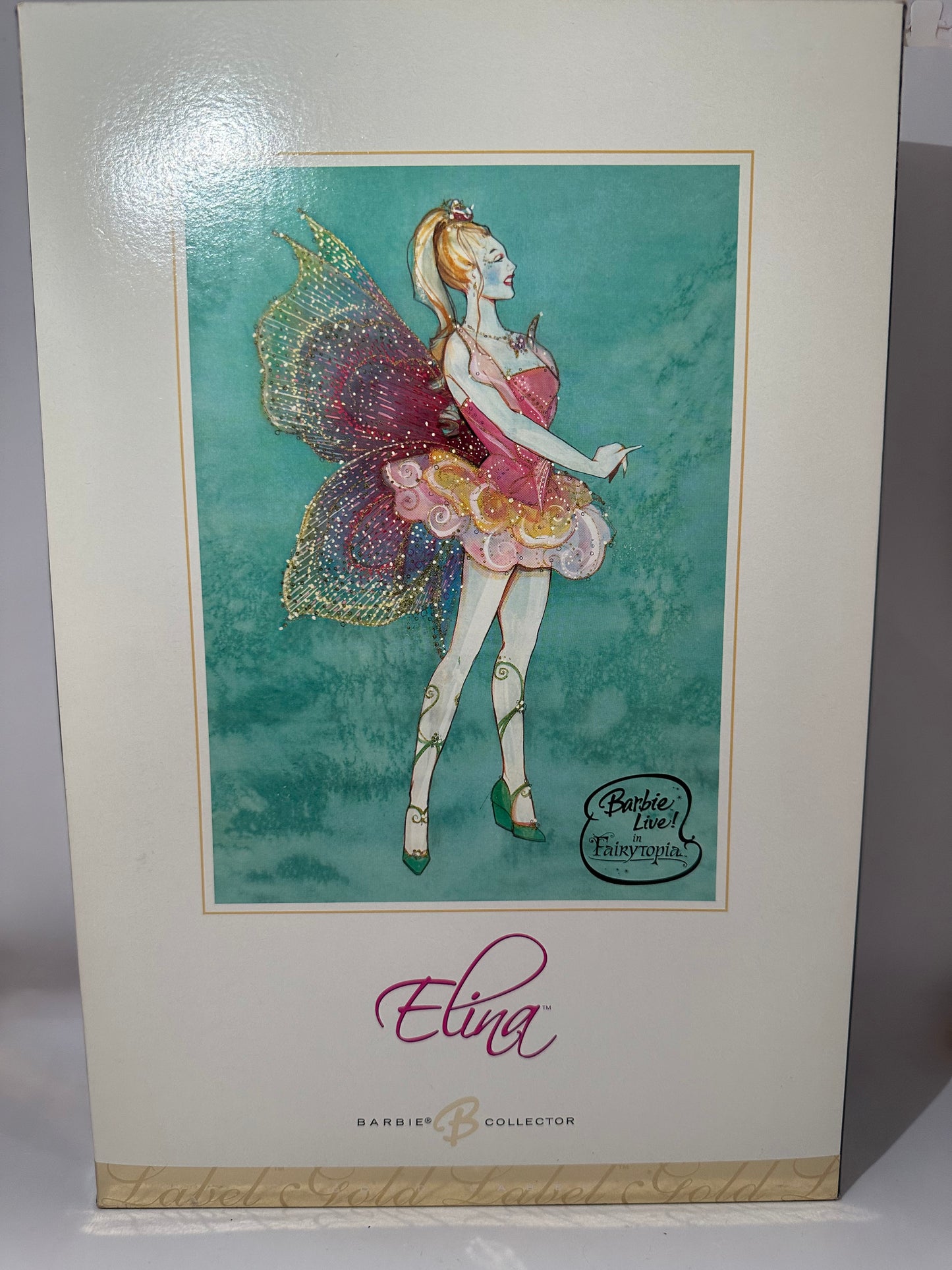 Barbie fairytopia Elina Gold label Collector