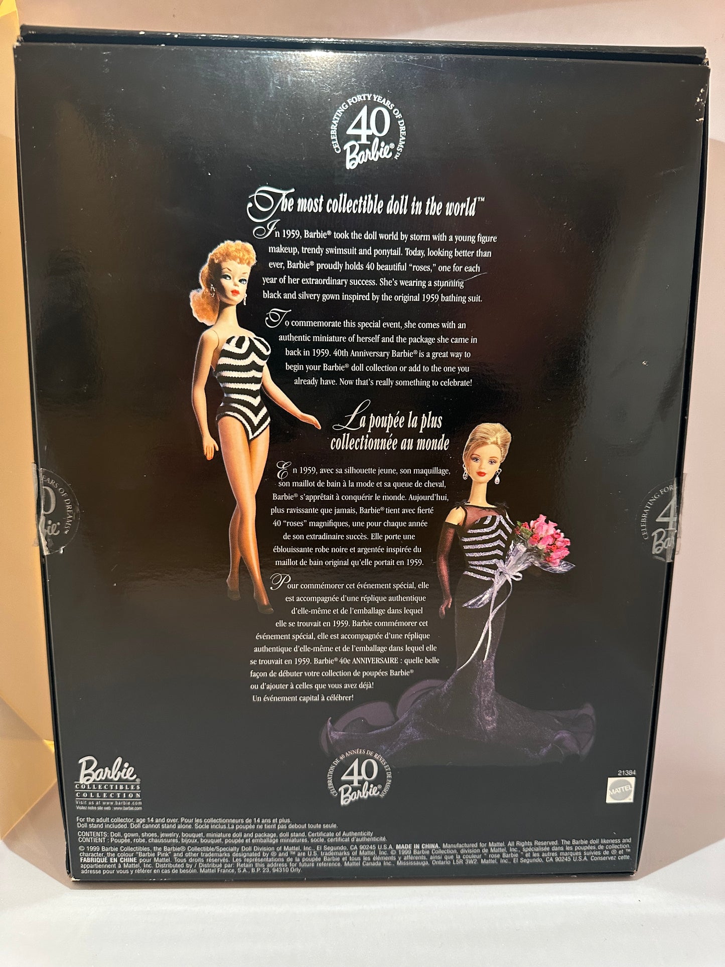 Barbie 40th anniversary collector collection