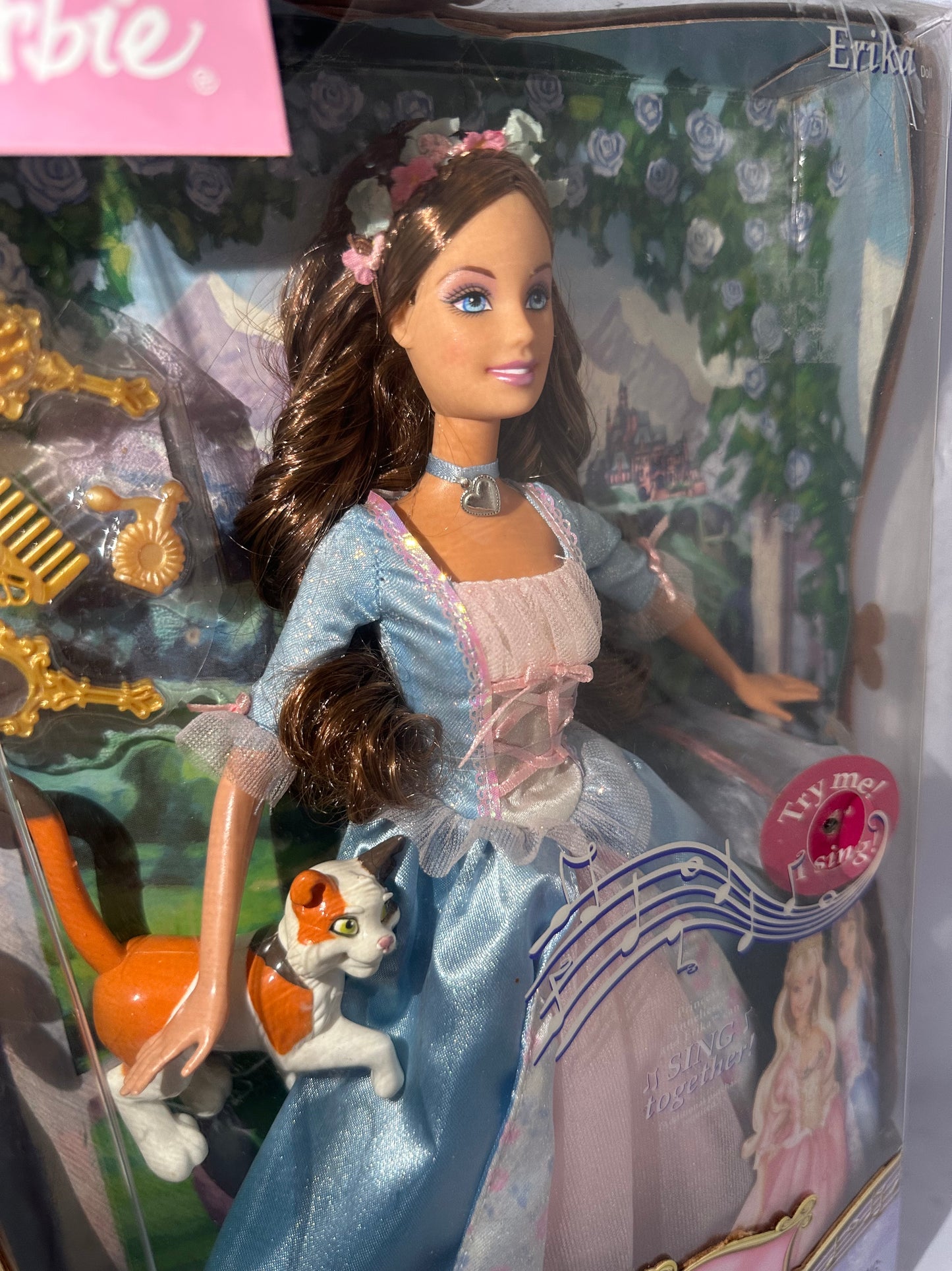 Barbie princess and the pauper Erika doll English version made in China