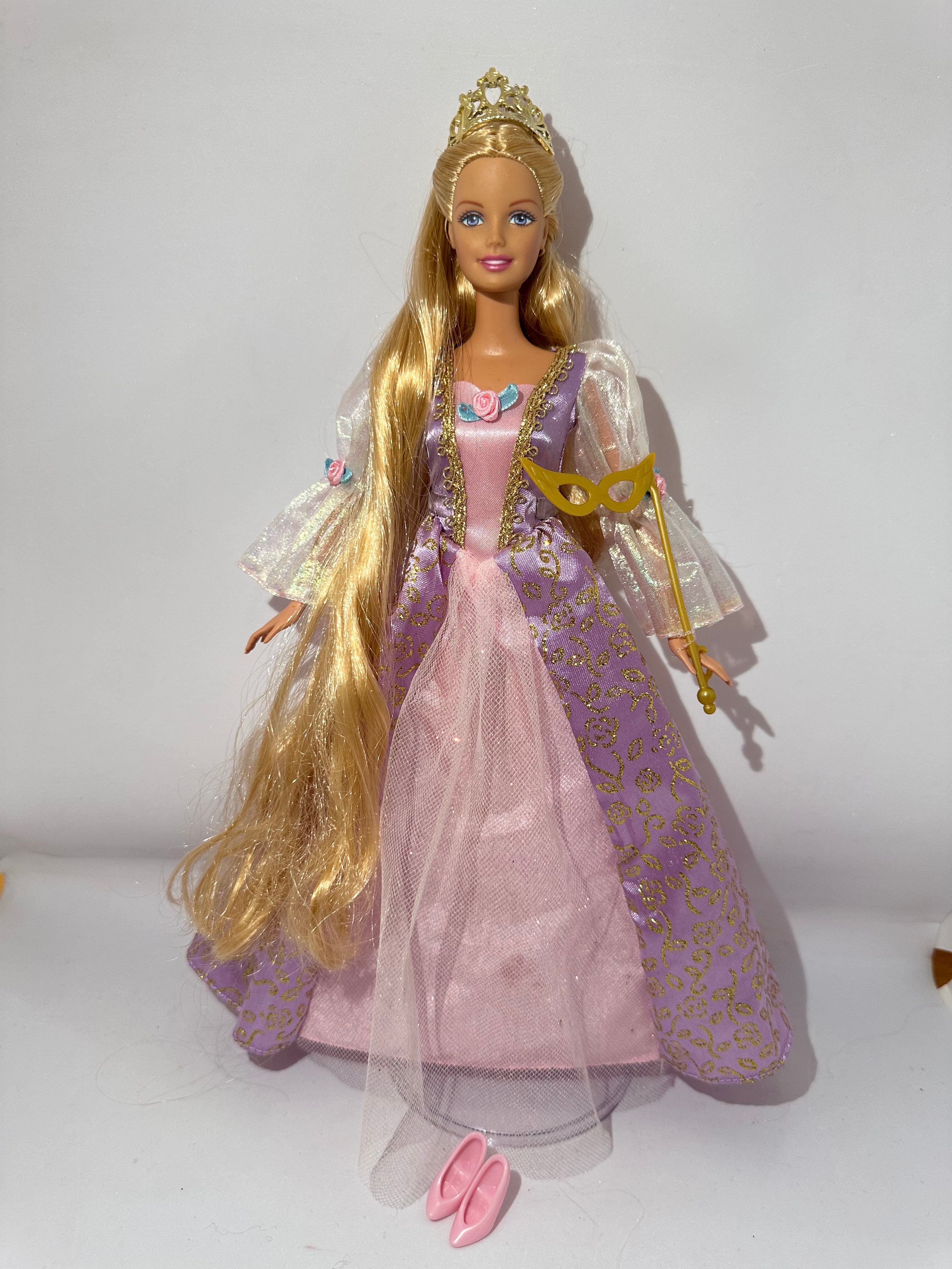 Princess Rapunzel Barbie As Rapunzel Doll 2002 2001 Rapunzel