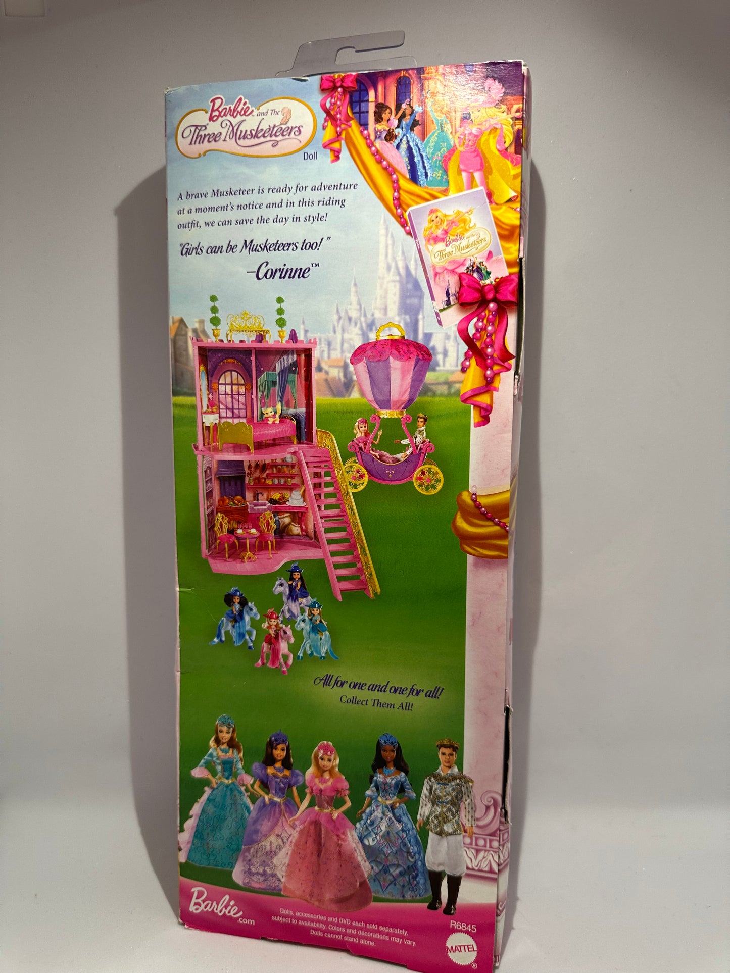 Barbie and the three musketeers Corinne 2009 rare