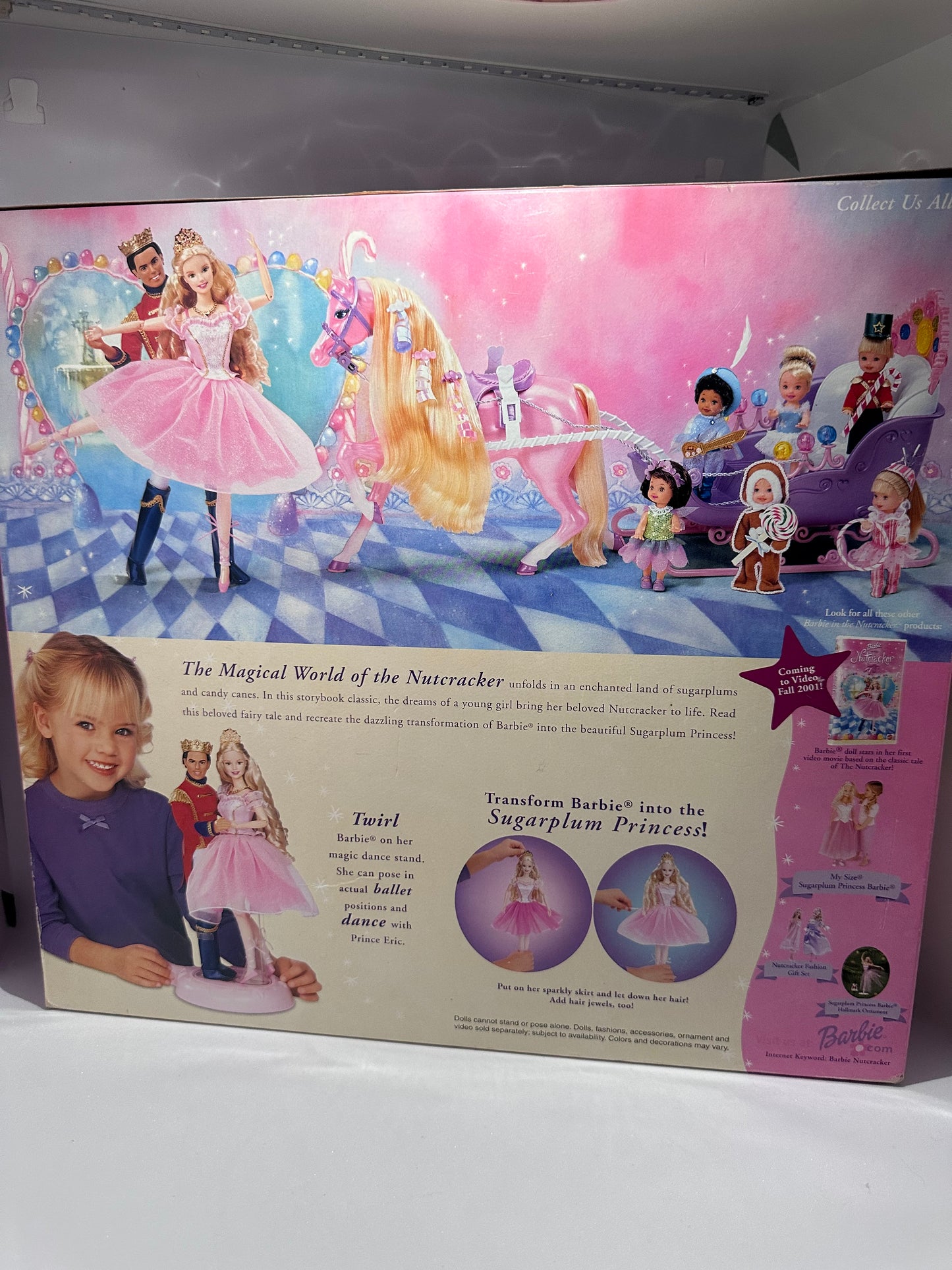 Barbie Nutcracker Clara 2001 exclusive set