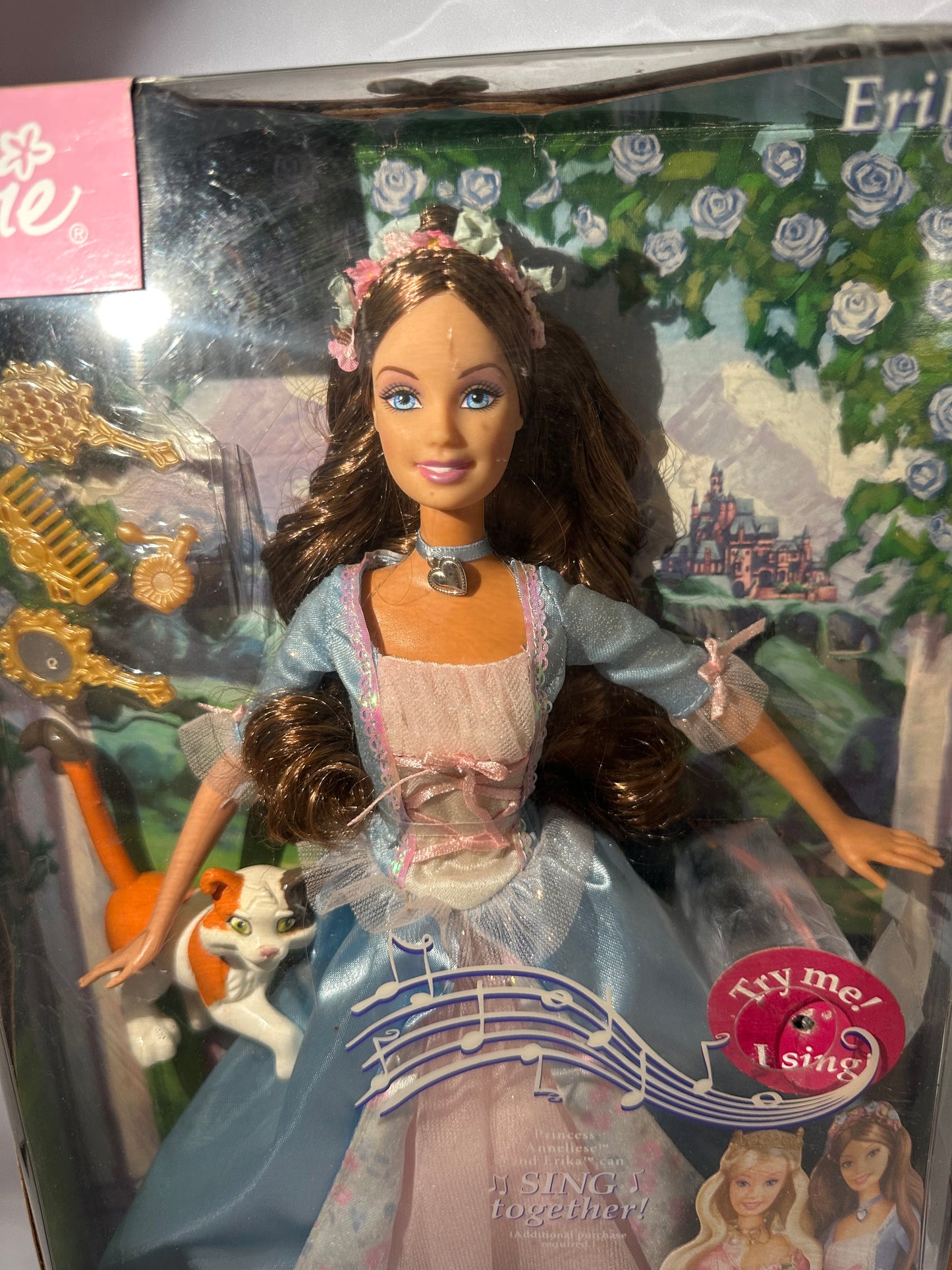 Barbie princess and the pauper Erika doll English version made in China