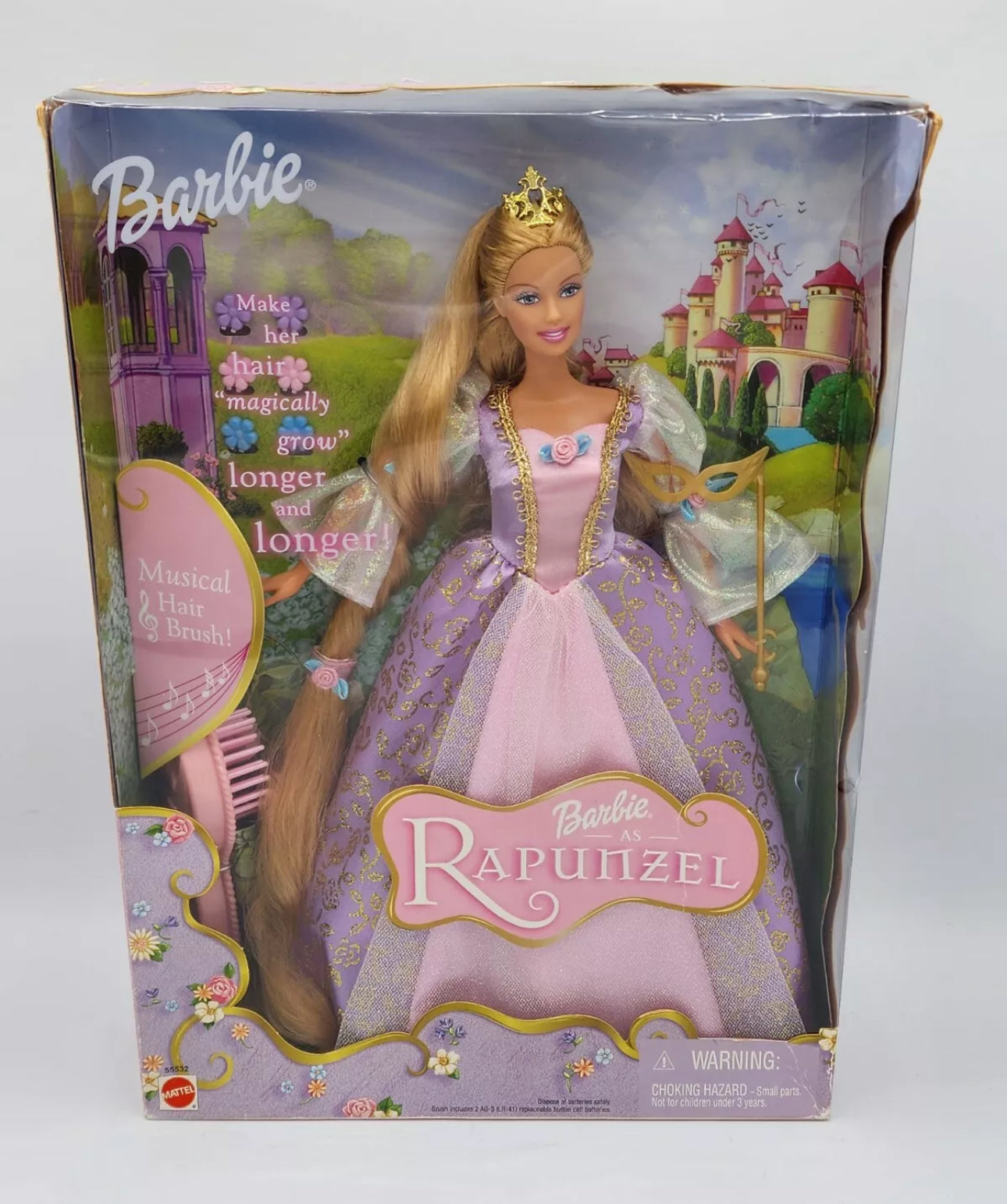 Barbie rapunzel 2002 fashion