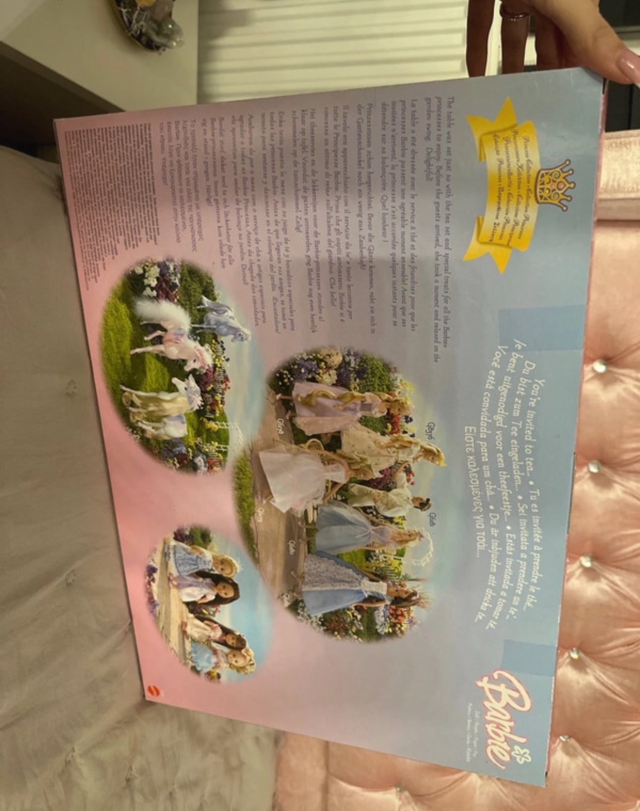 Barbie princess and the pauper Erika tea set 2004