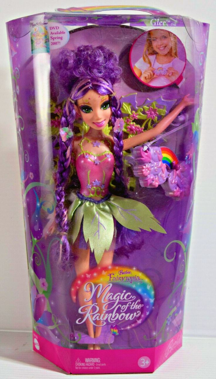 Barbie magic of the rainbow Glee