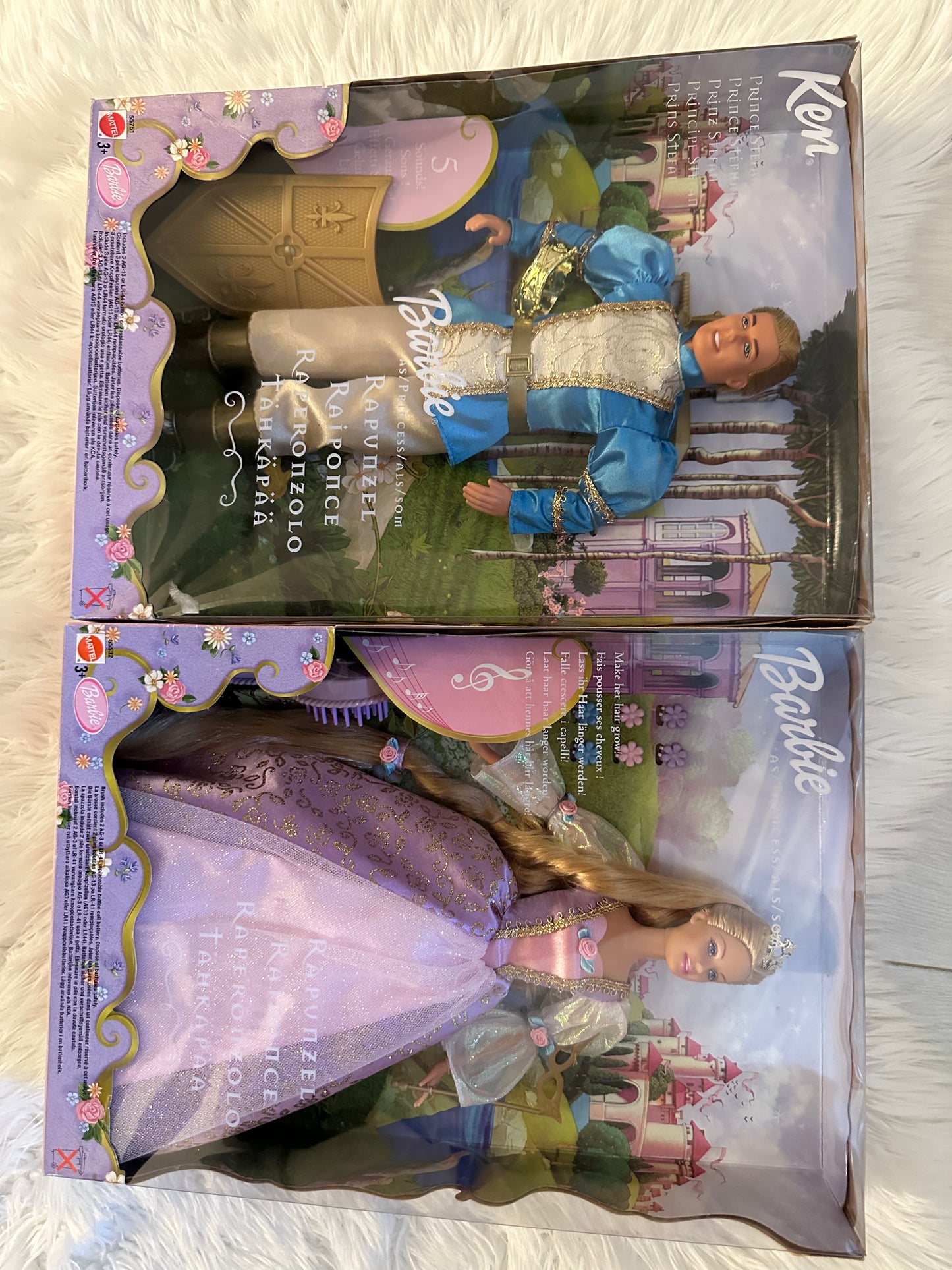 Barbie rapunzen ken prince Stephan 2002