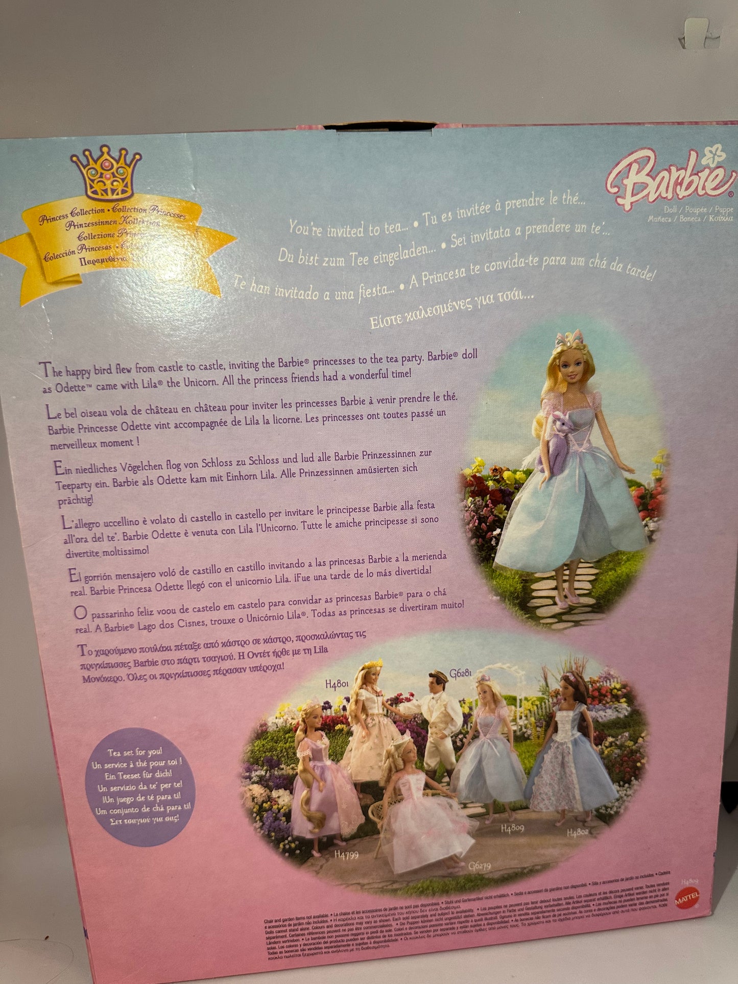 Barbie Tea party Odette swan lake