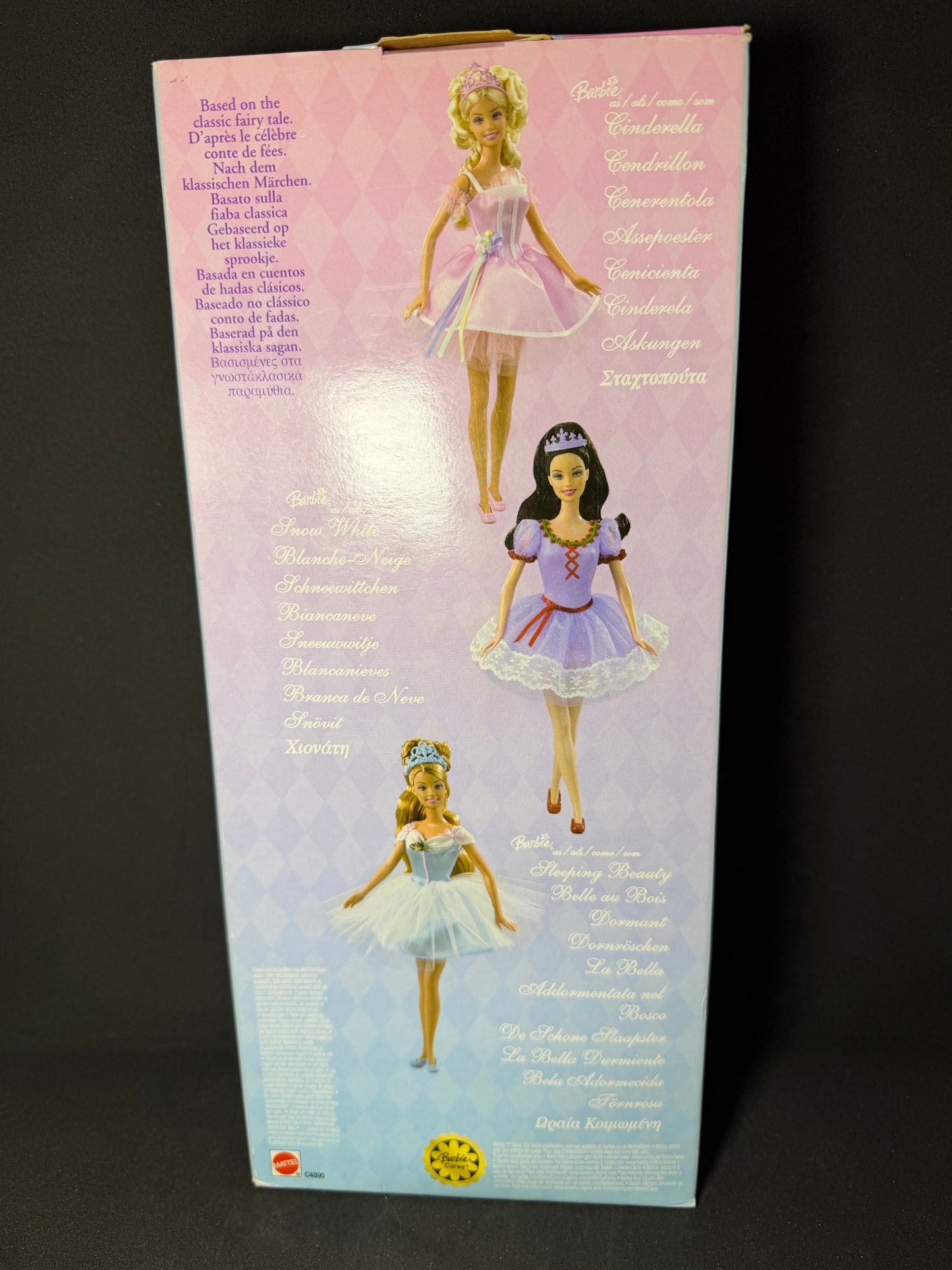 Barbie cinderella ballerina nrfb