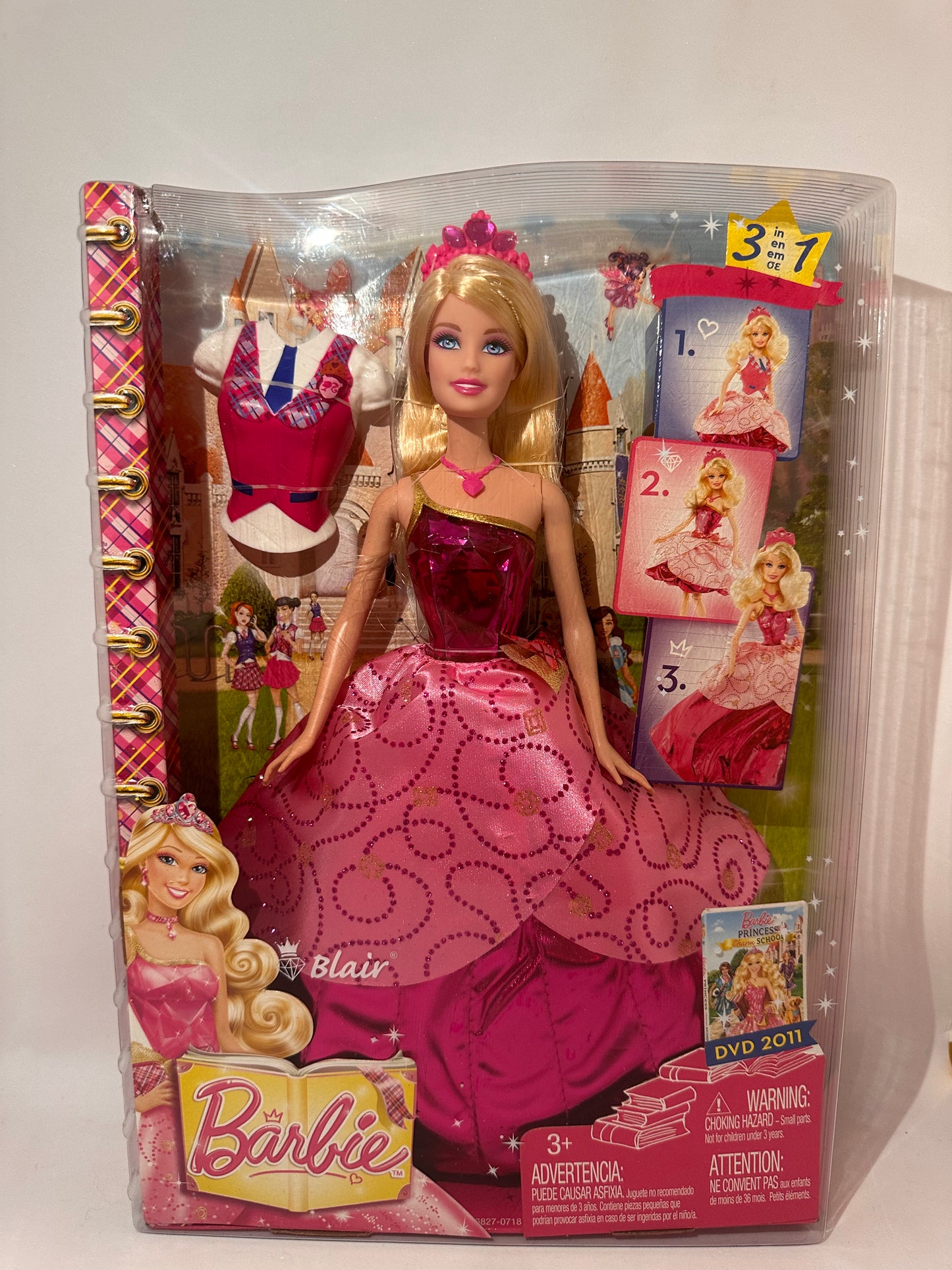 Barbie princesse charme école Blair 2011