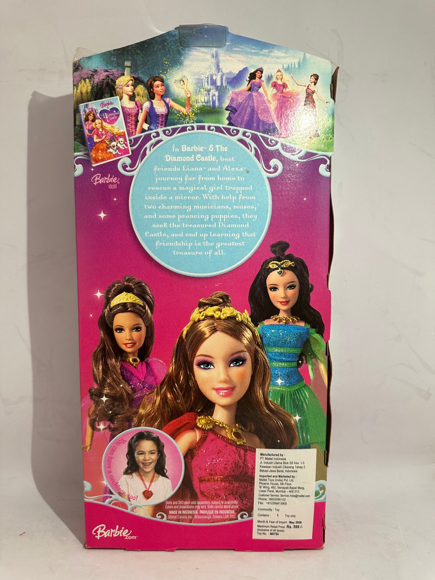 Barbie in a diamond castle 2008 Dori