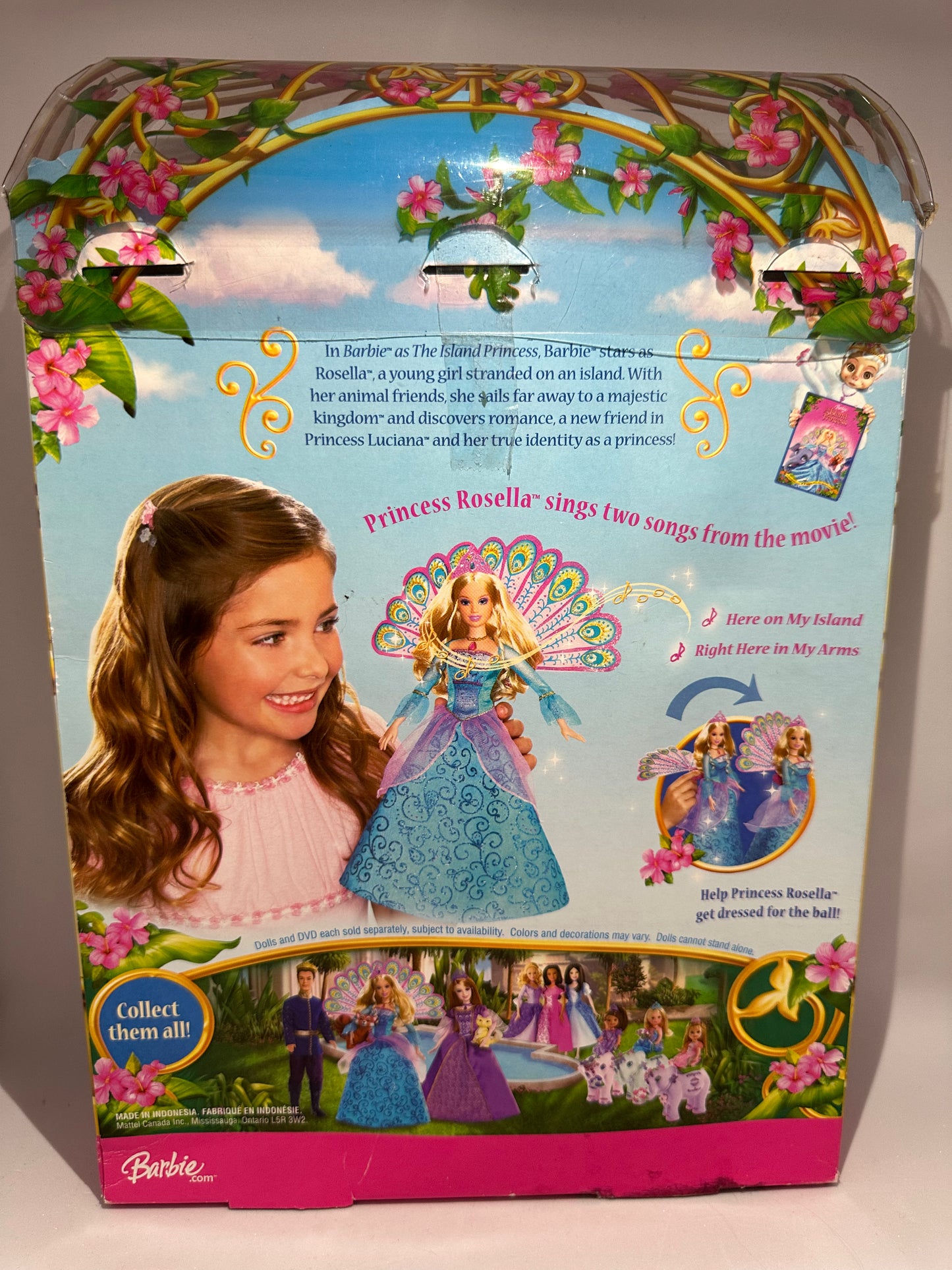 Barbie dans le rôle de la princesse de l'île Rosella 2007