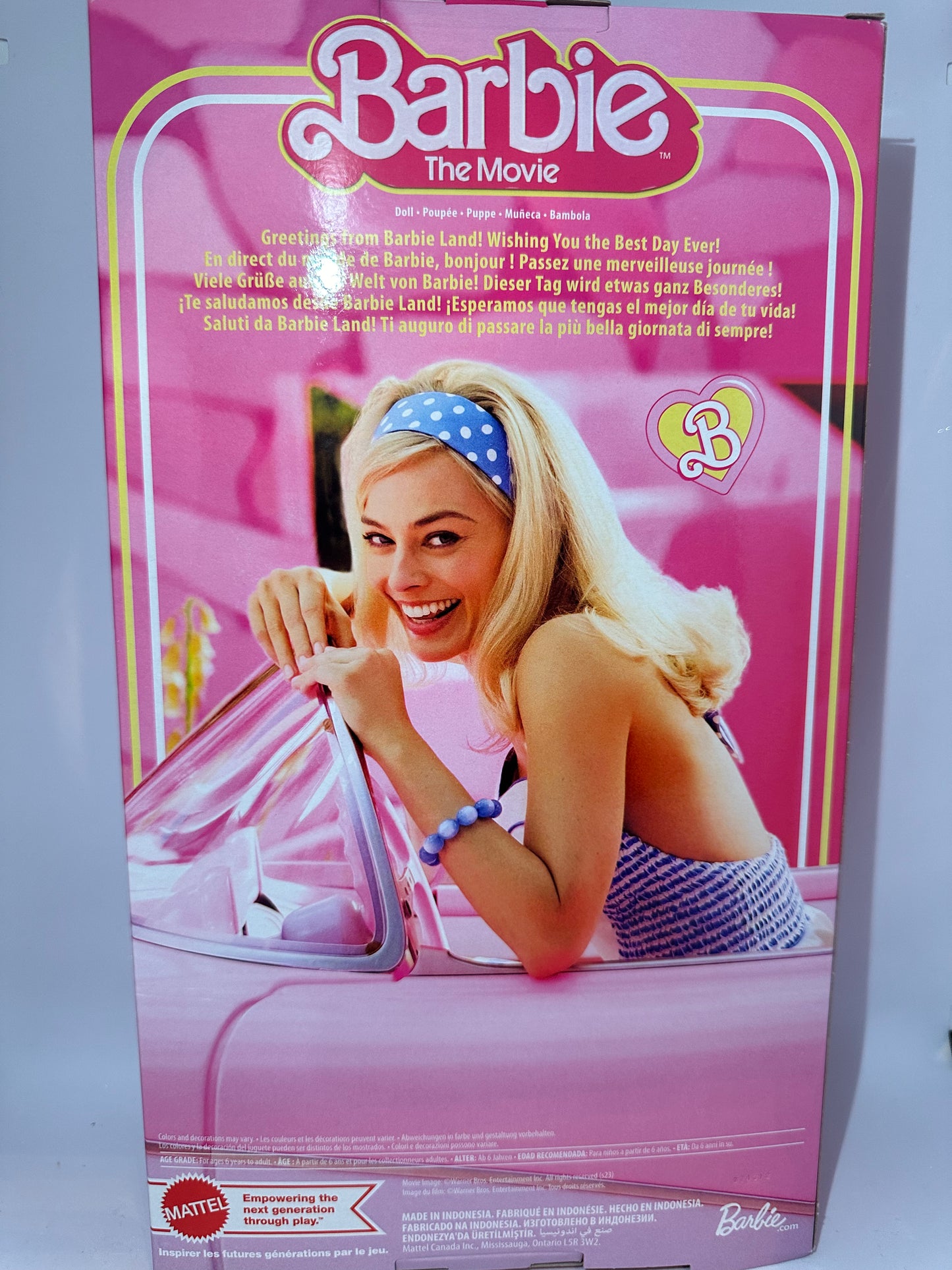Barbie the movie 2023 Margot Robbie western