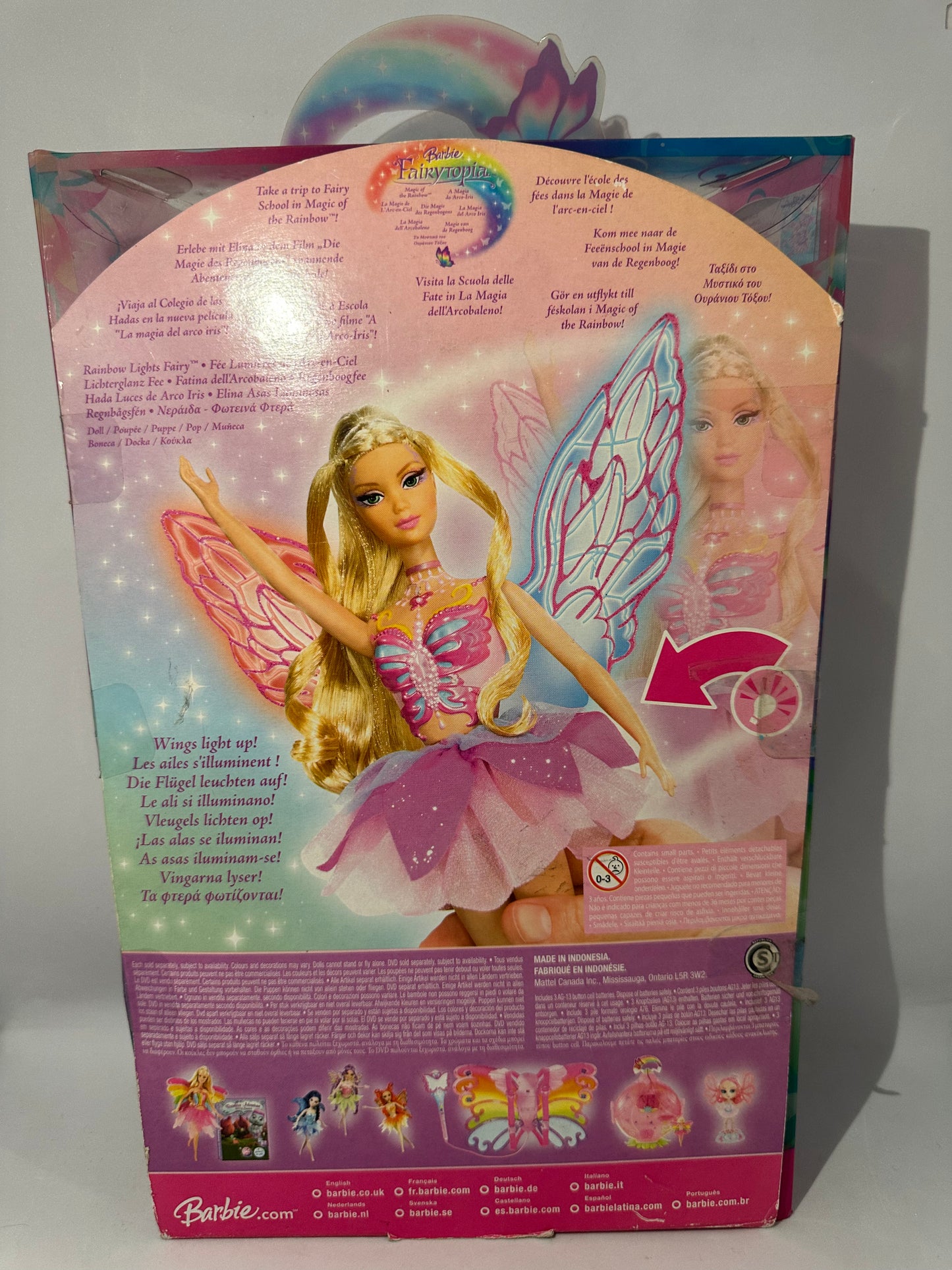 Barbie fairytopia rainbow magic rare Elina