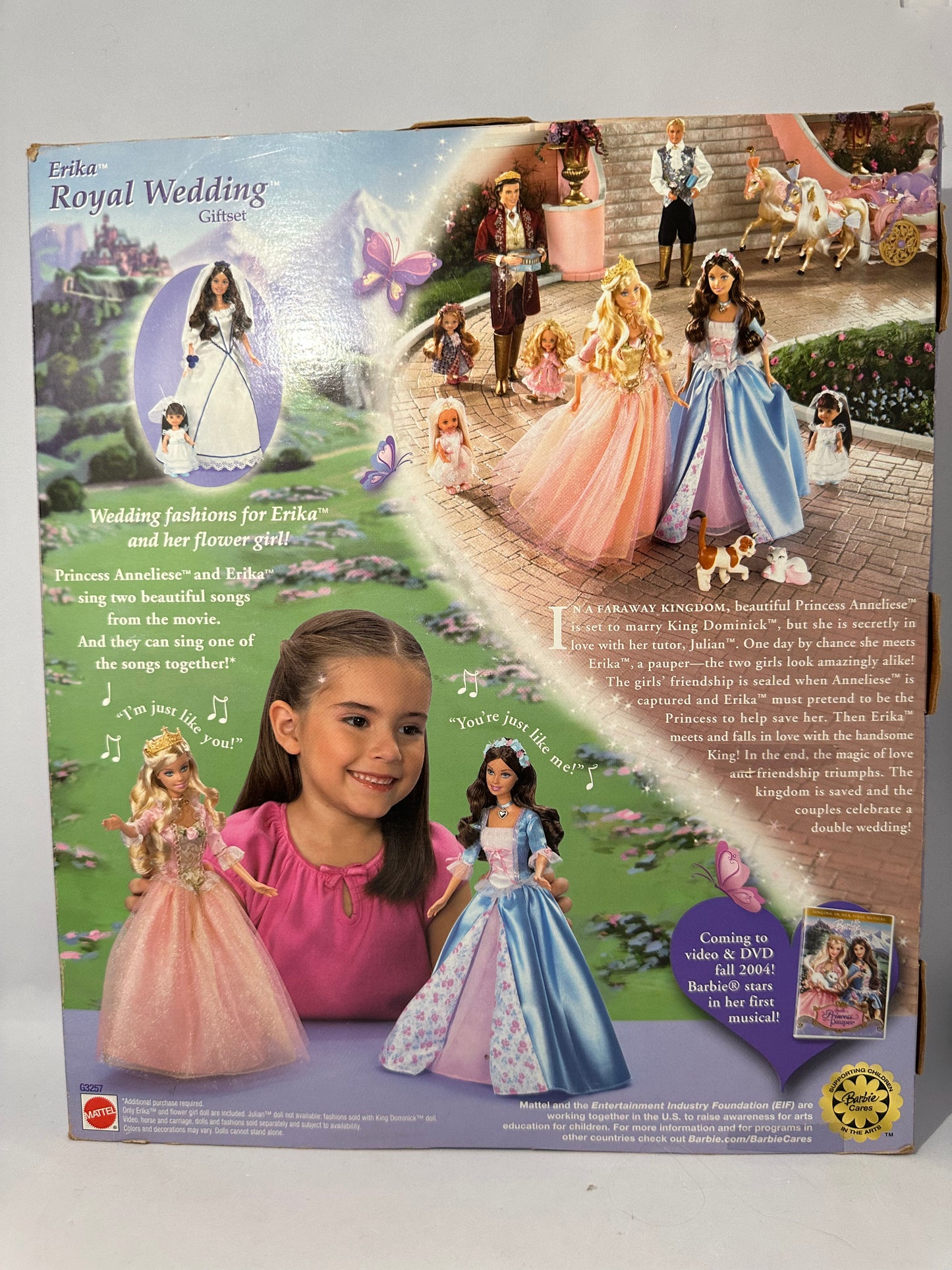 Barbie princess and the pauper Erika wedding 2004