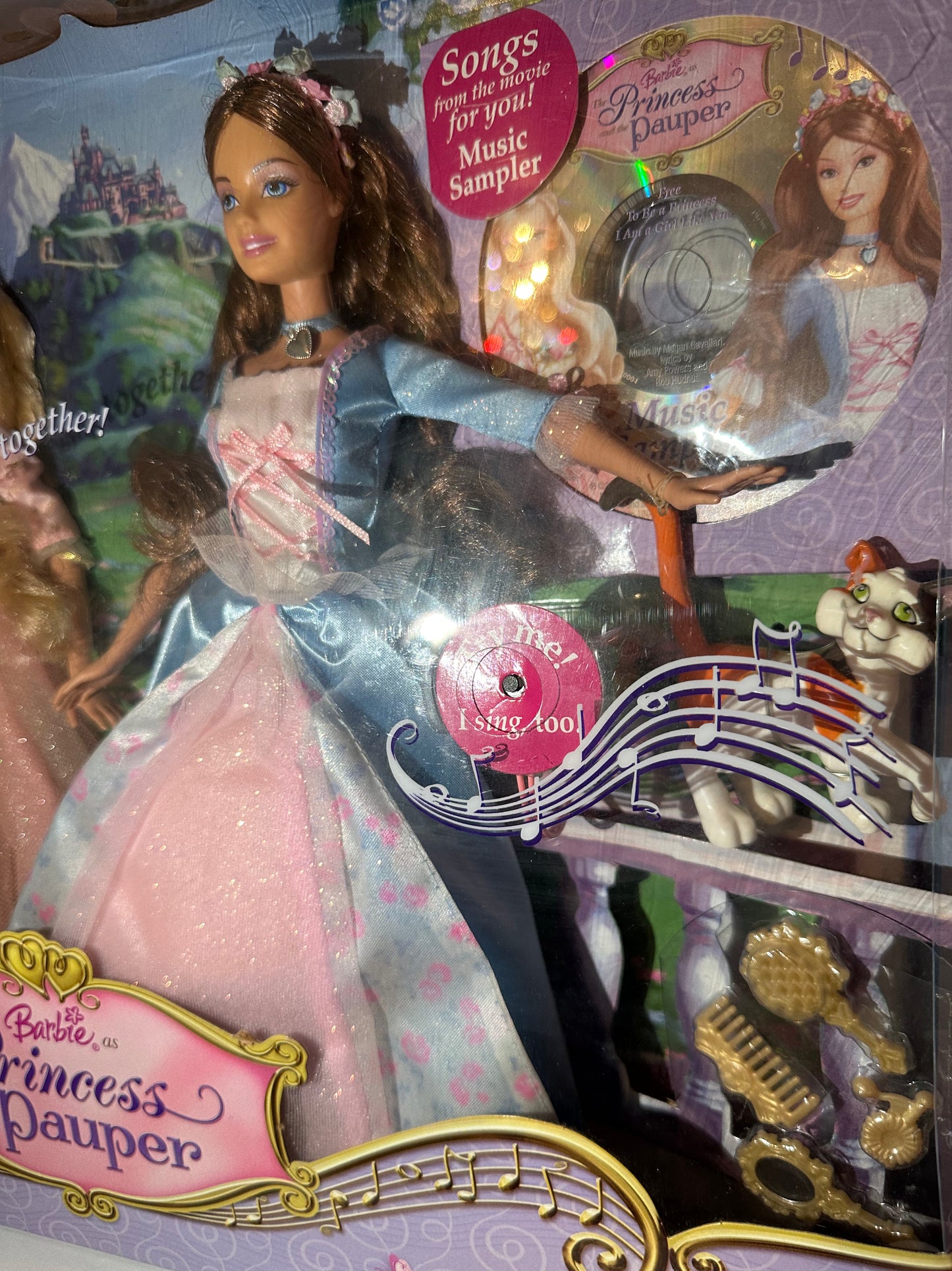 Barbie princess and the pauper Anneliese & Erika together set