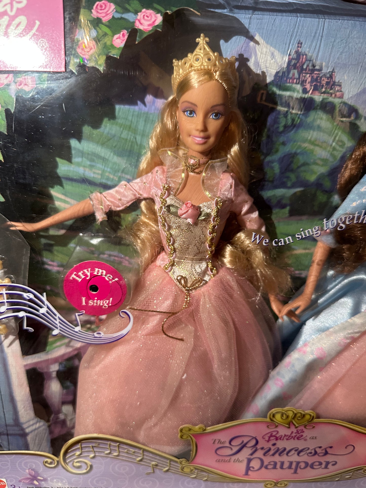 Barbie princess and the pauper Anneliese & Erika together set