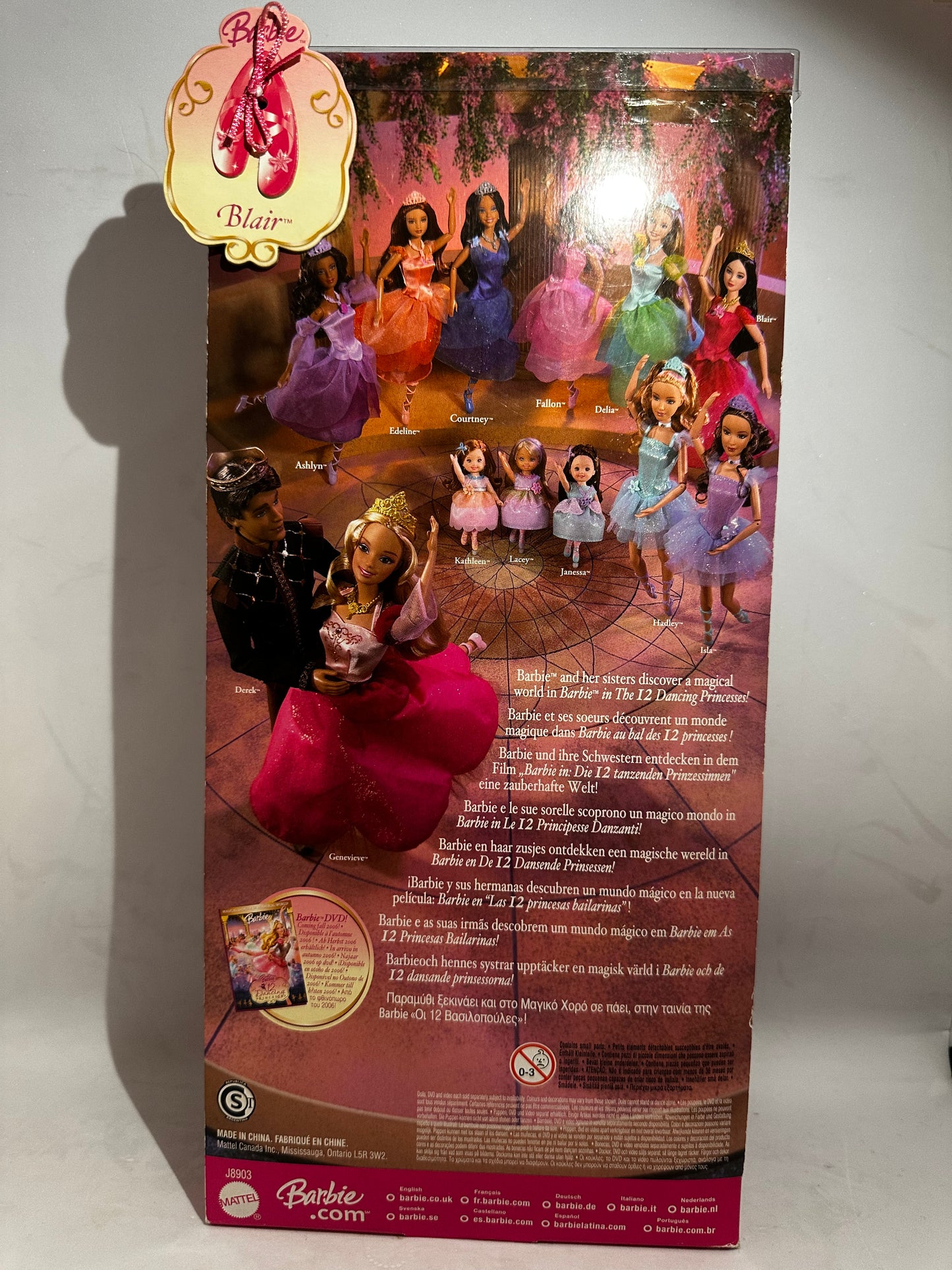 Barbie 12 princesses dansantes Blair 2006