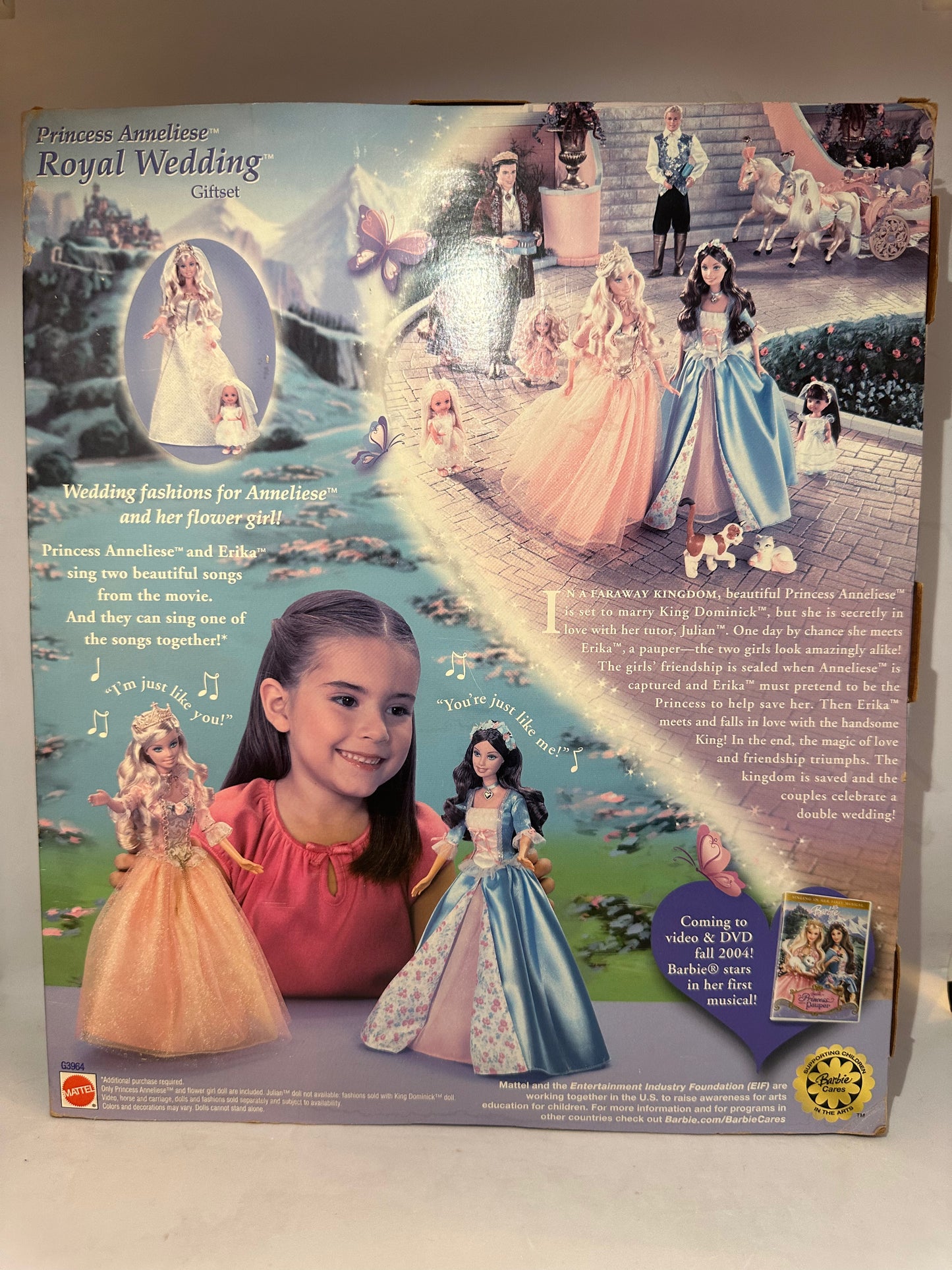 Barbie princess and the pauper Anneliese wedding set 2004