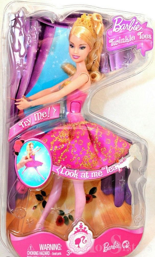 Barbie twinkle toes ballerina 2008