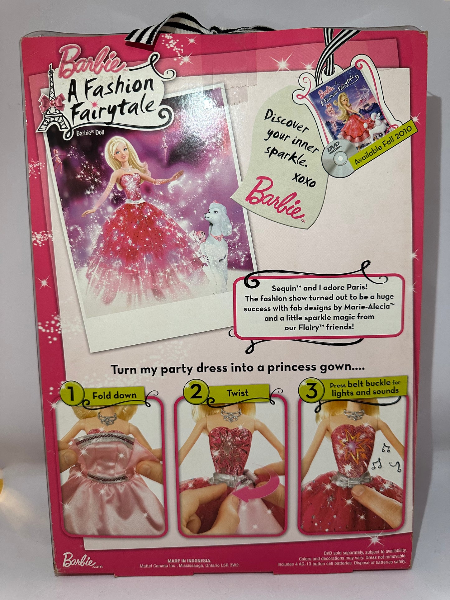 Barbie a fashion fairytale 2010
