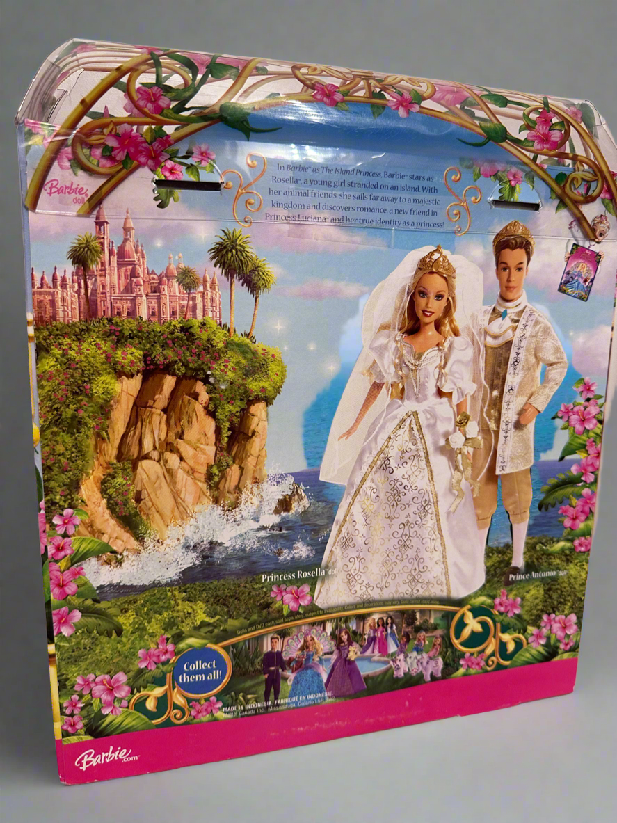 Barbie as the island princess wedding set Rosella and prince Antonio 2007