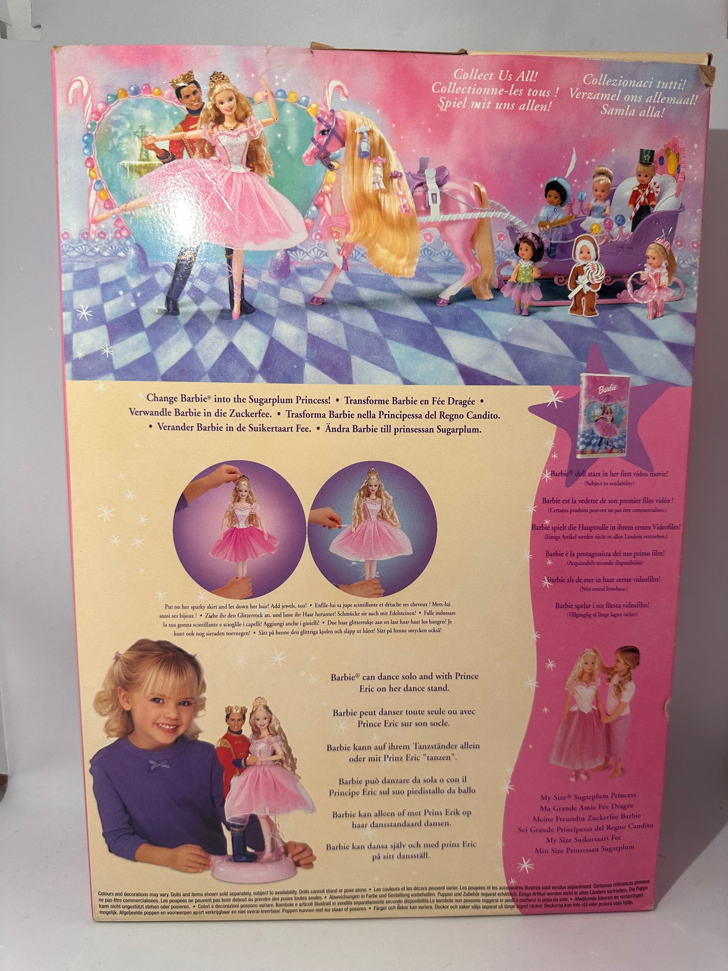 Barbie nutcracker Clara - sugarplum princess 2001