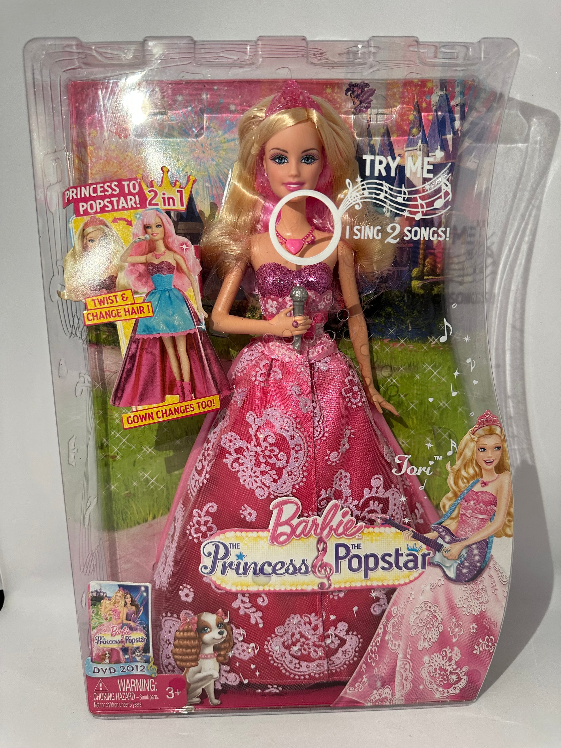 Barbie princess and the popstar 2011 Tori English version