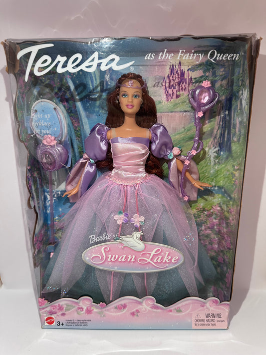 Barbie swan lake Teresa 2003 ENGLISH BOX