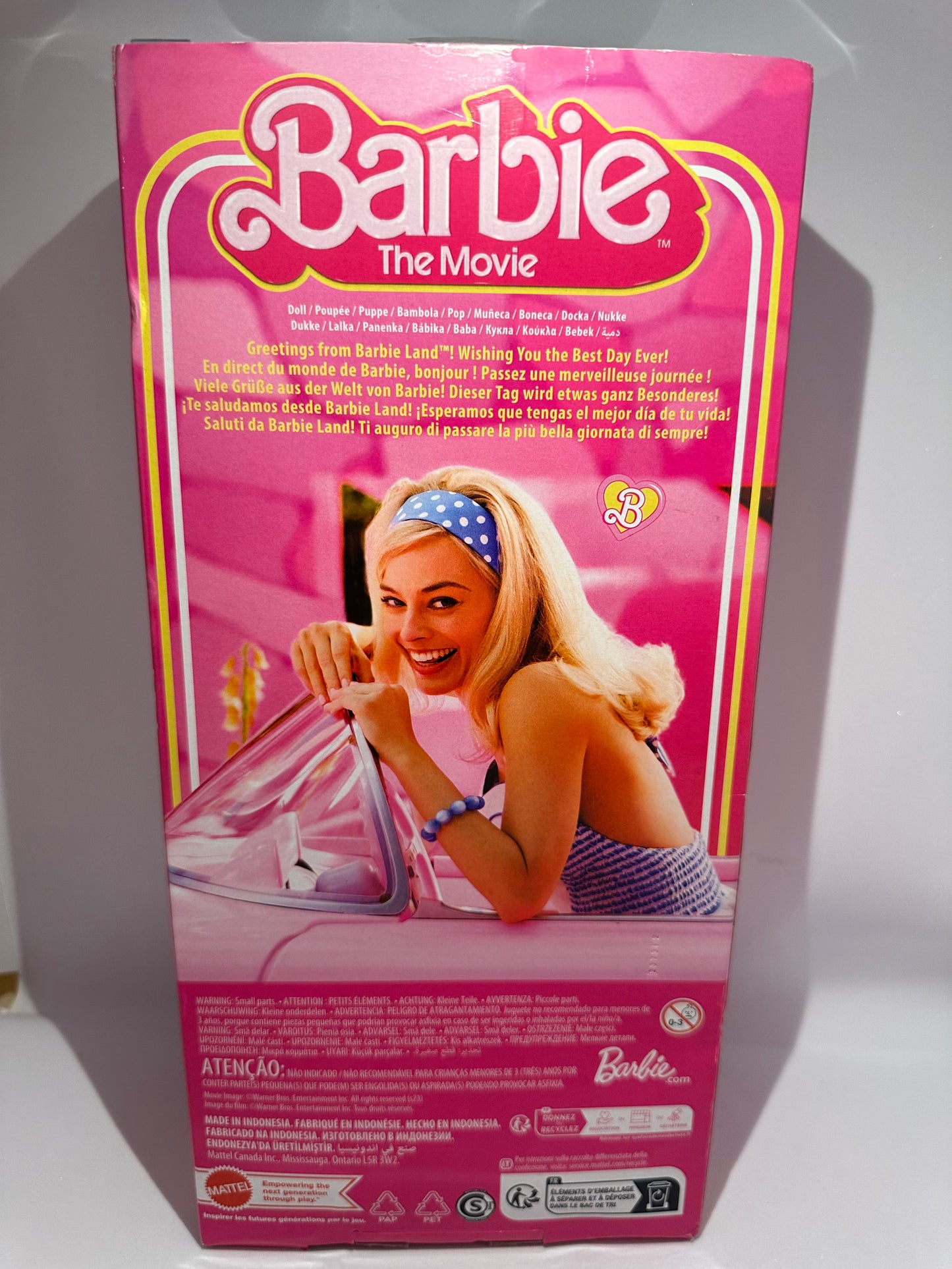 Barbie the movie Margot Robbie roller skate 2023 – collectibledolls.nl