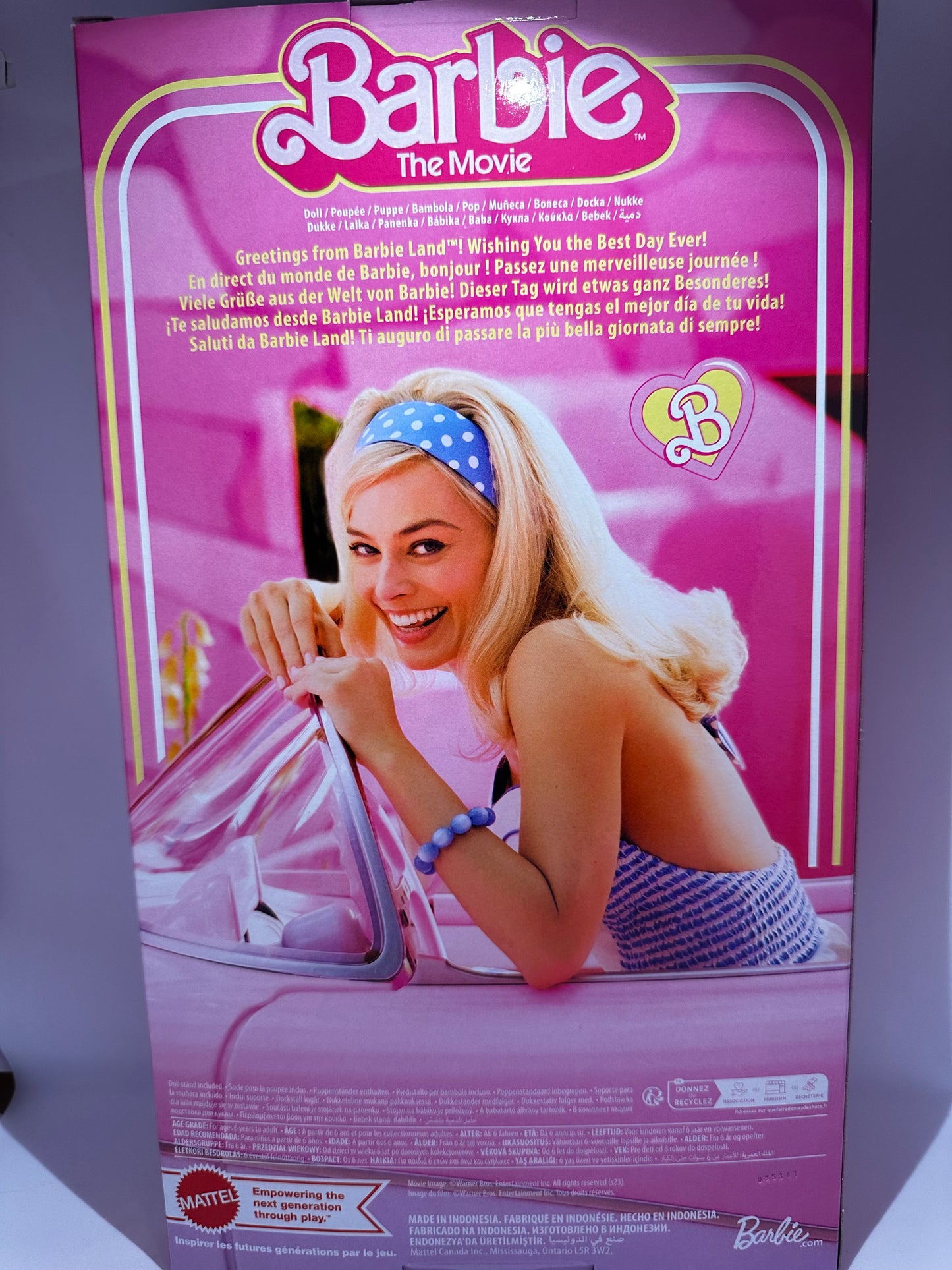 Barbie the movie Margot Robbie 2023