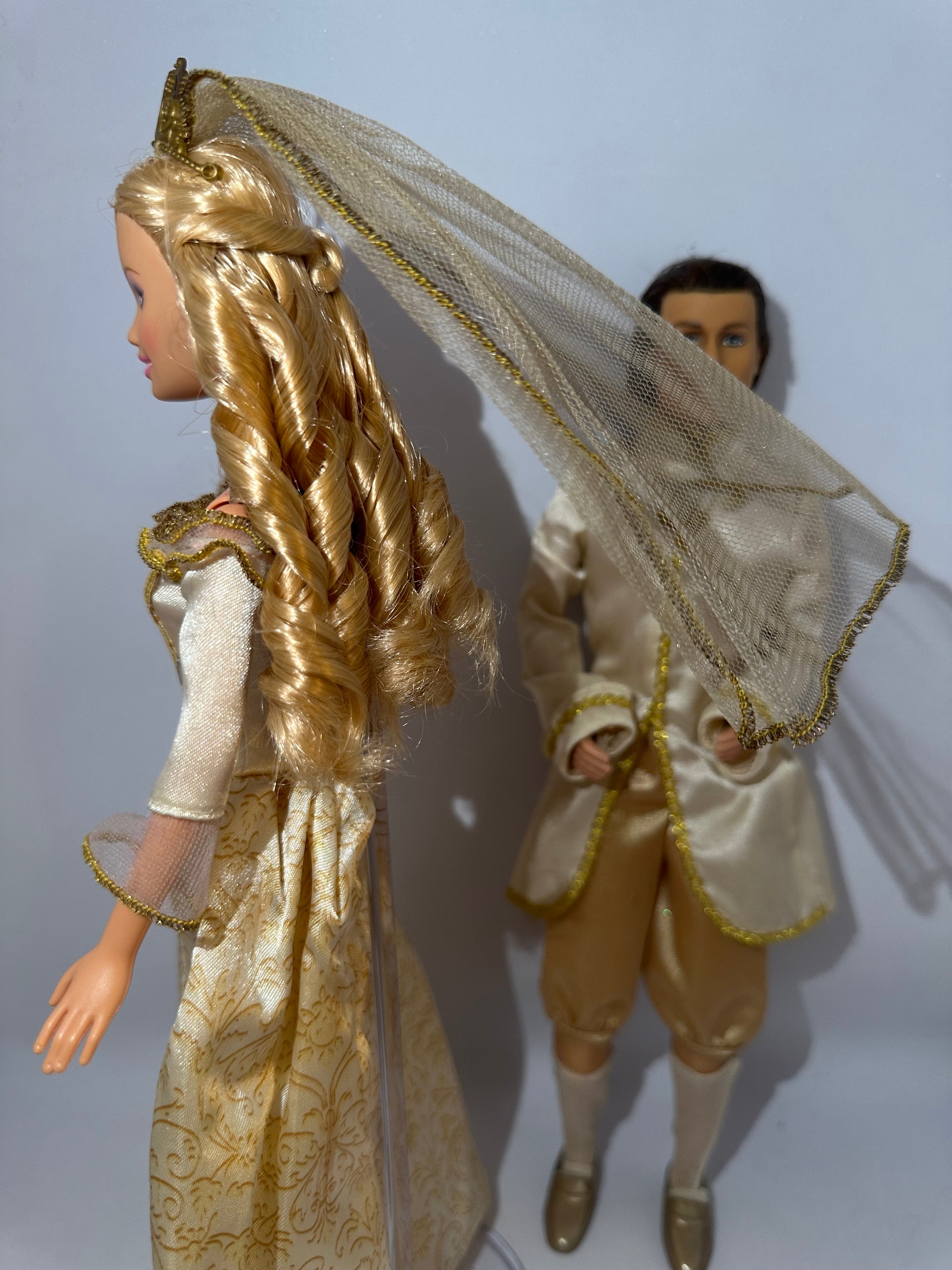 Barbie princess and the pauper Anneliese and Julian wedding set