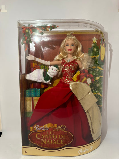 barbie christmas carol dress Barbie in A Christmas Carol - Eden Starling Doll in Long Red Dress