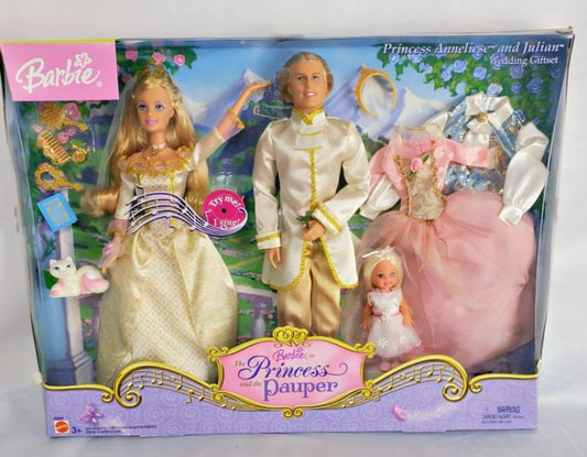 Barbie princess and the pauper wedding set Anneliese & Julian Extremely Rare 2004