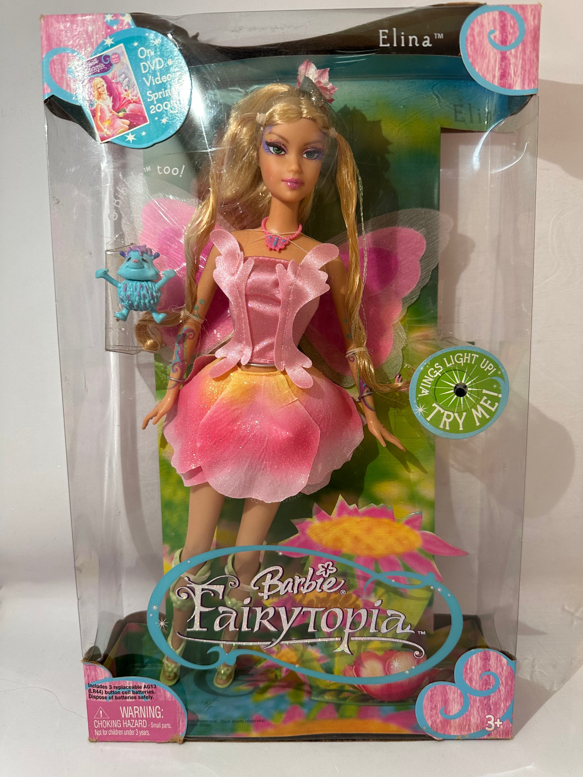 Fairy Doll Barbie Fairytopia Muñeca VERY RARE 2004 BARBIE