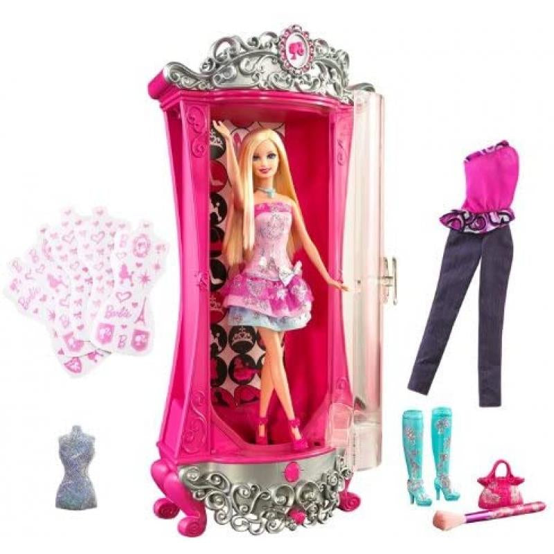 Barbie a fashion fairytale glitterizer playset 2010 nrfb