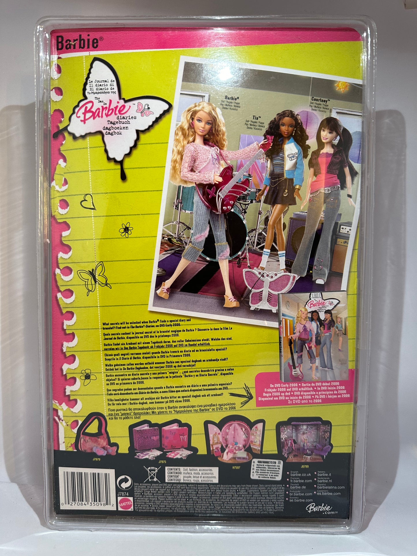 Barbie diaries doll 2006 new