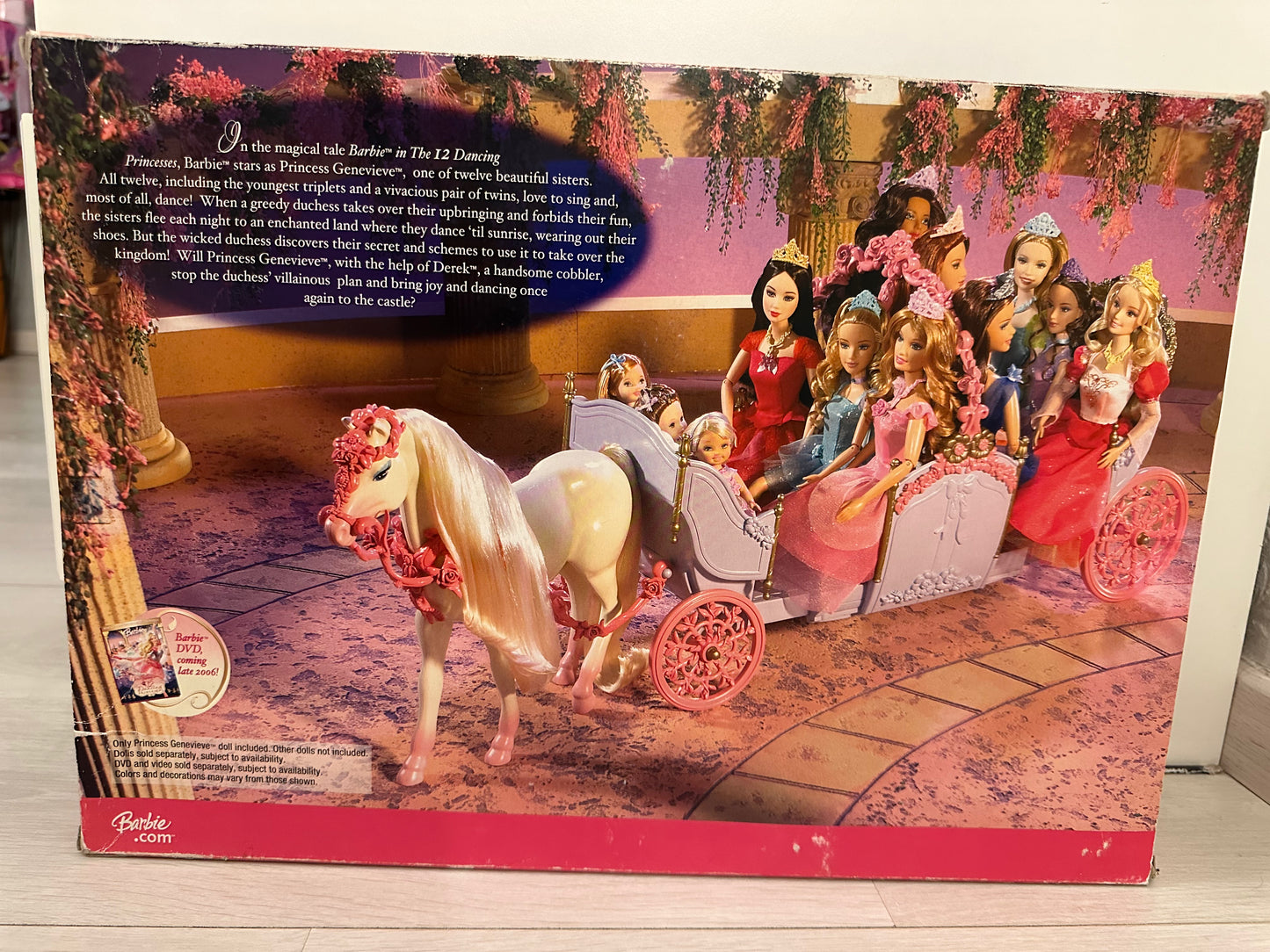Barbie 12 dancing princesses Genevieve special wedding gift set