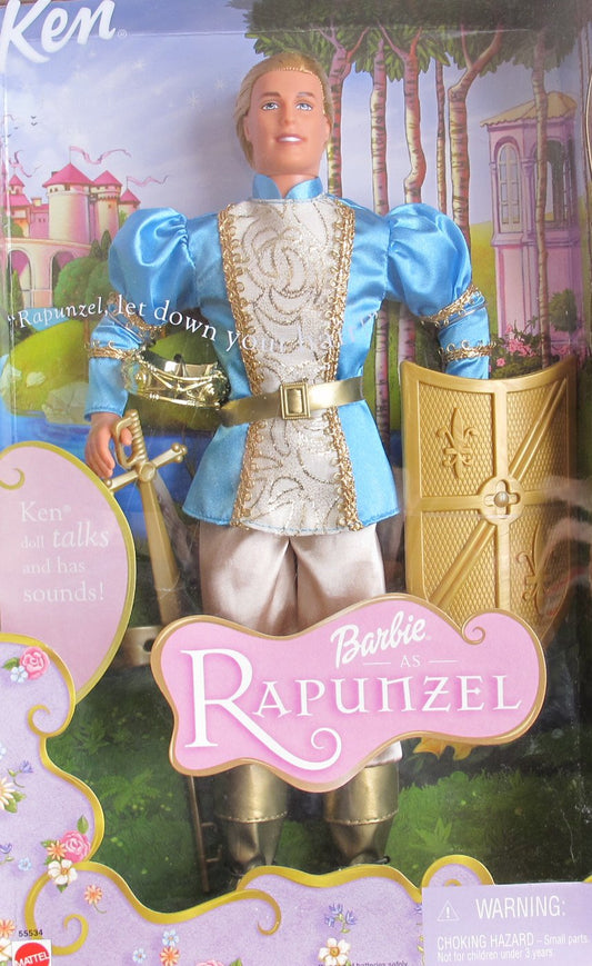 Barbie rapunzen ken prince Stephan 2002