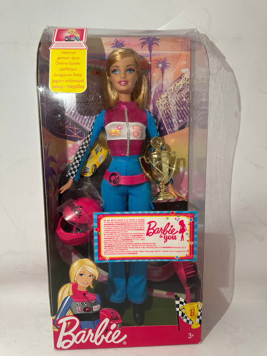 Barbie i can be anything 2009 race car driver