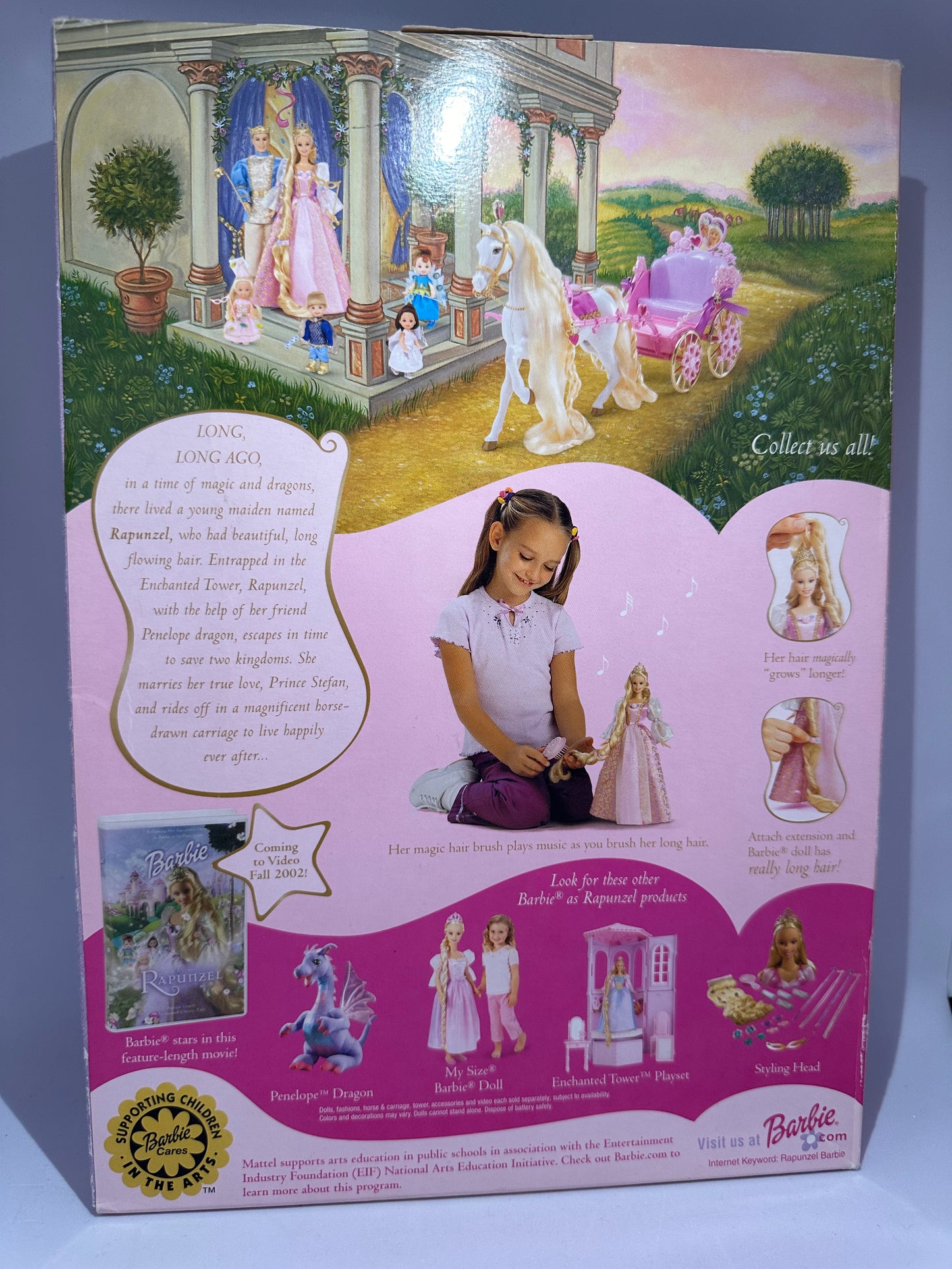 Barbie Rapunzel doll 2002