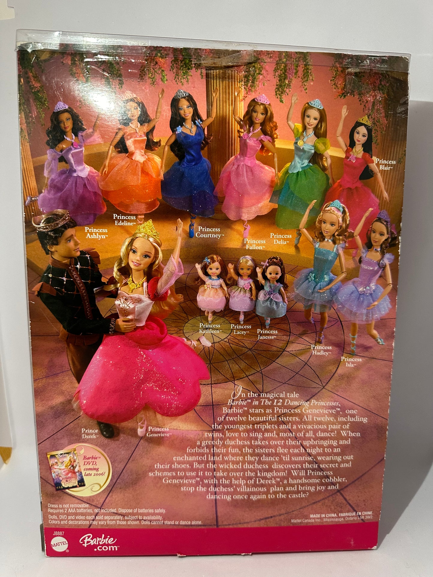 Barbie and the 12 dancing princesses Genevieve 2006