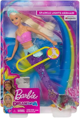 Barbie dreamtopia sparkle lights mermaid