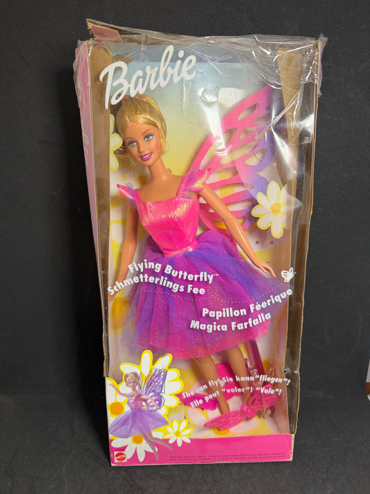Barbie flying butterfly deboxed