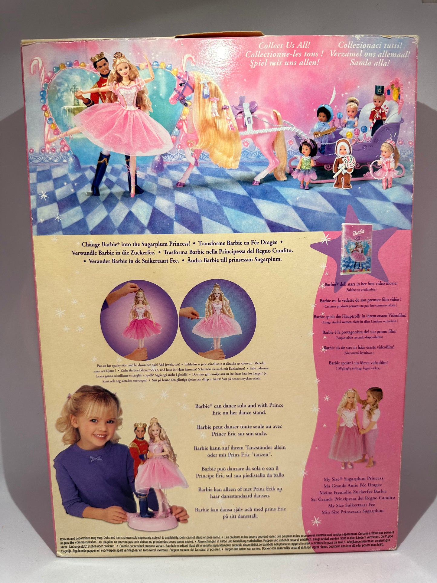 Barbie nutcracker Clara - sugarplum princess 2001