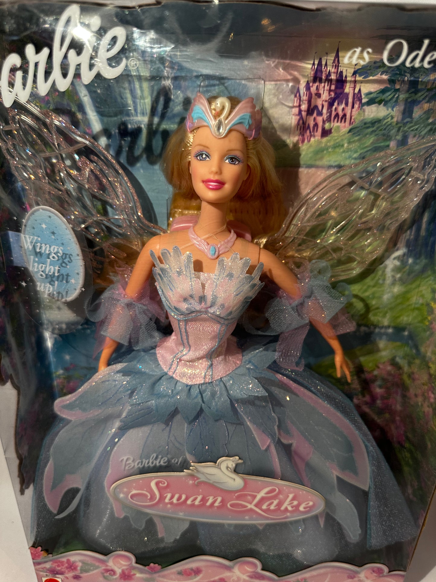 Barbie swan lake Odette 2003 English